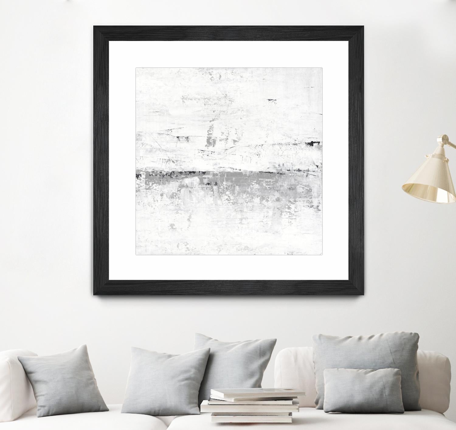 Blizzard II by PI Studio on GIANT ART - grey abstract