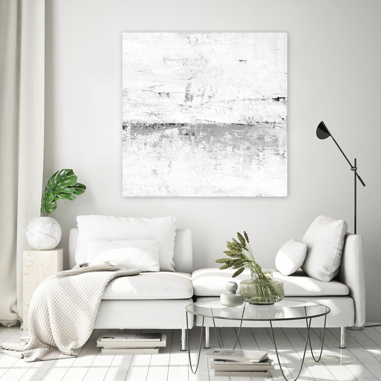 Blizzard II by PI Studio on GIANT ART - grey abstract