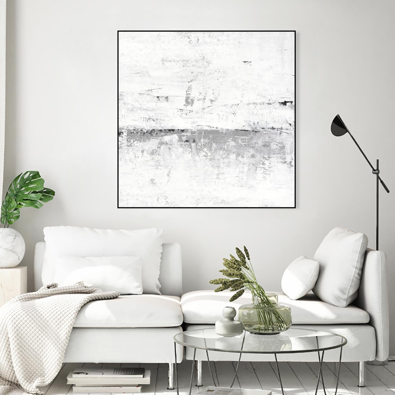 Blizzard II by PI Studio on GIANT ART - grey abstract