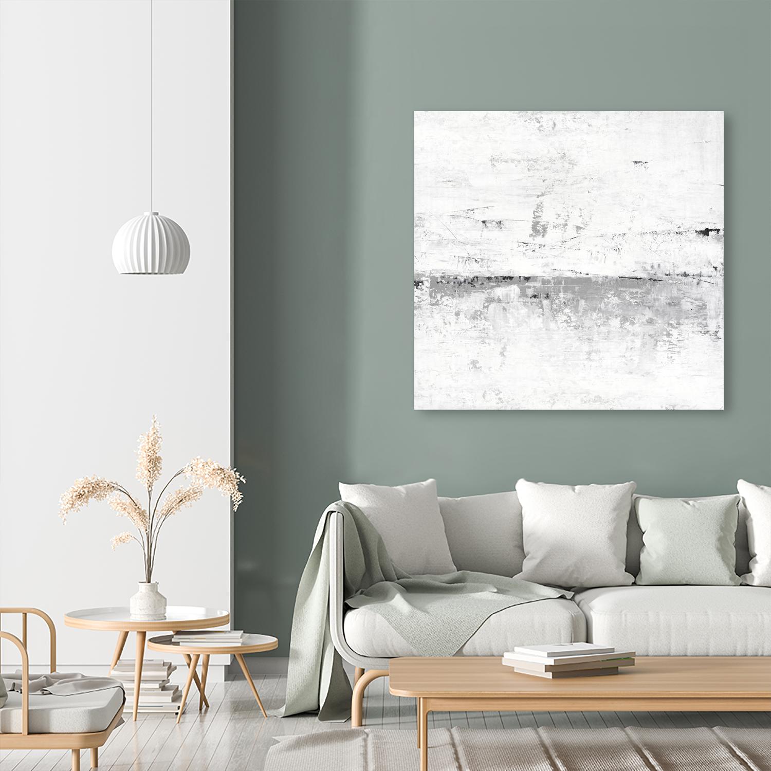 Blizzard II by PI Studio on GIANT ART - grey abstract