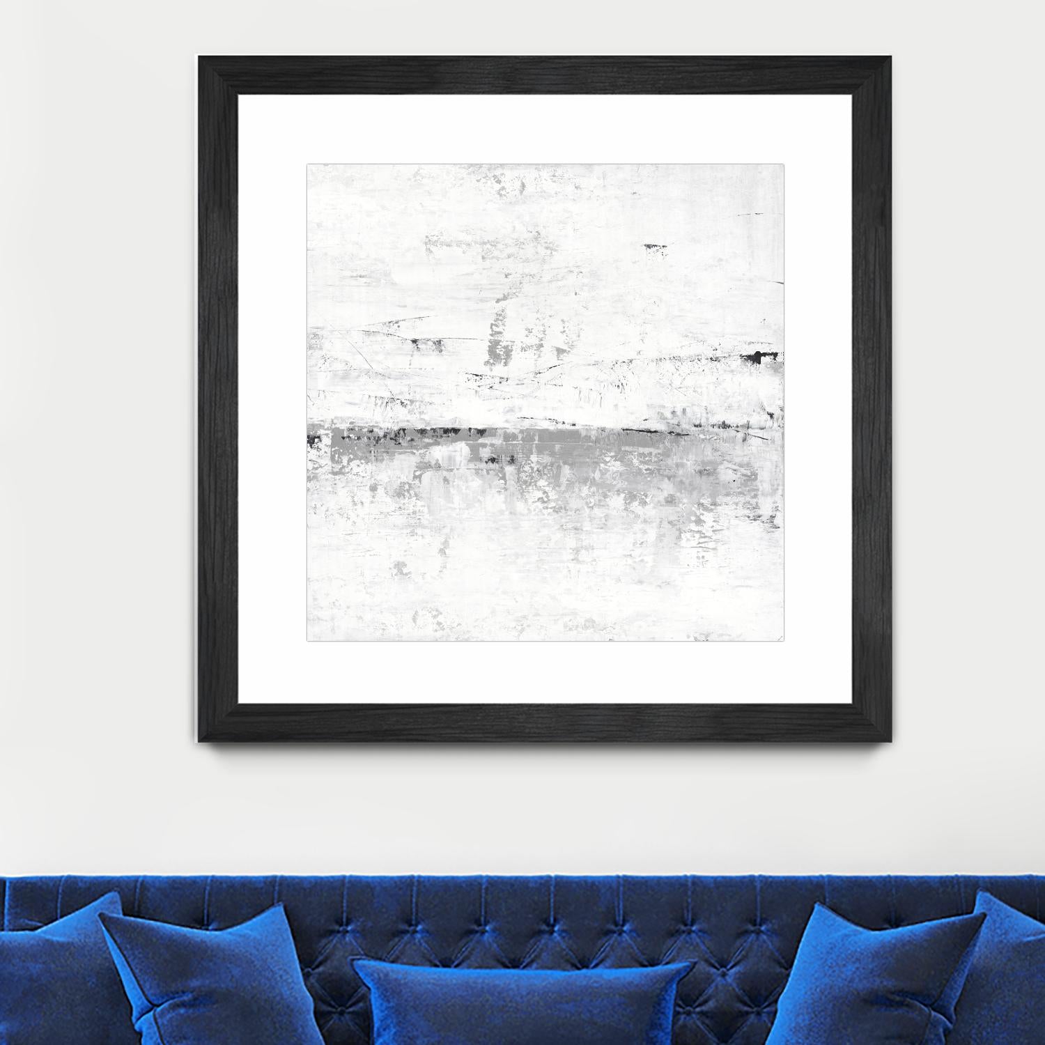 Blizzard II by PI Studio on GIANT ART - grey abstract