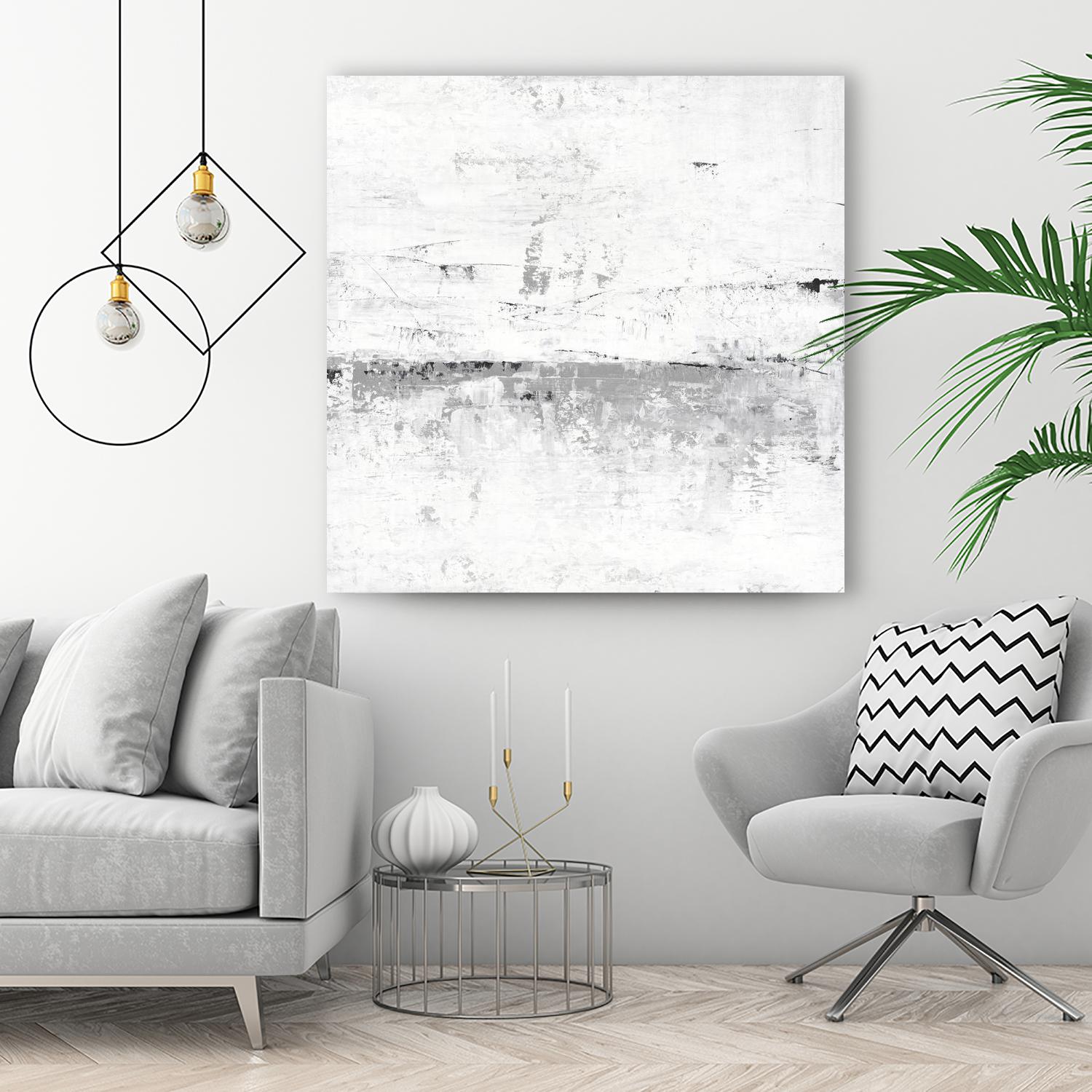 Blizzard II by PI Studio on GIANT ART - grey abstract