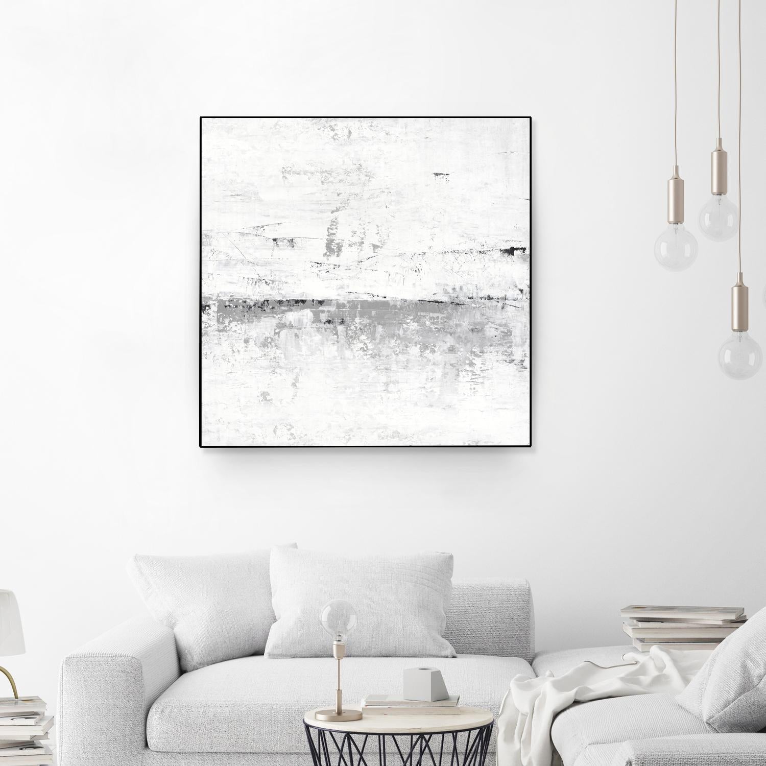 Blizzard II by PI Studio on GIANT ART - grey abstract