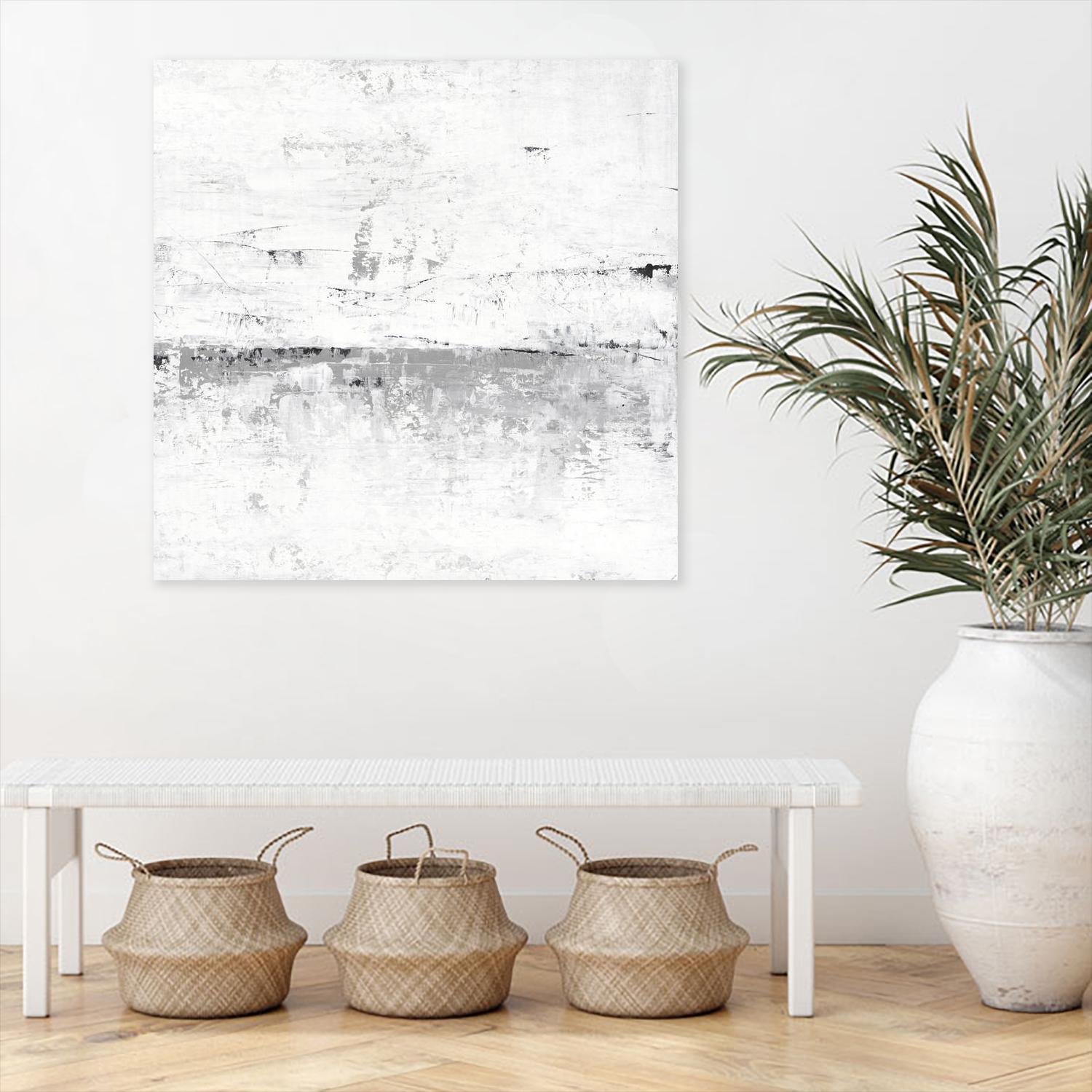 Blizzard II by PI Studio on GIANT ART - grey abstract