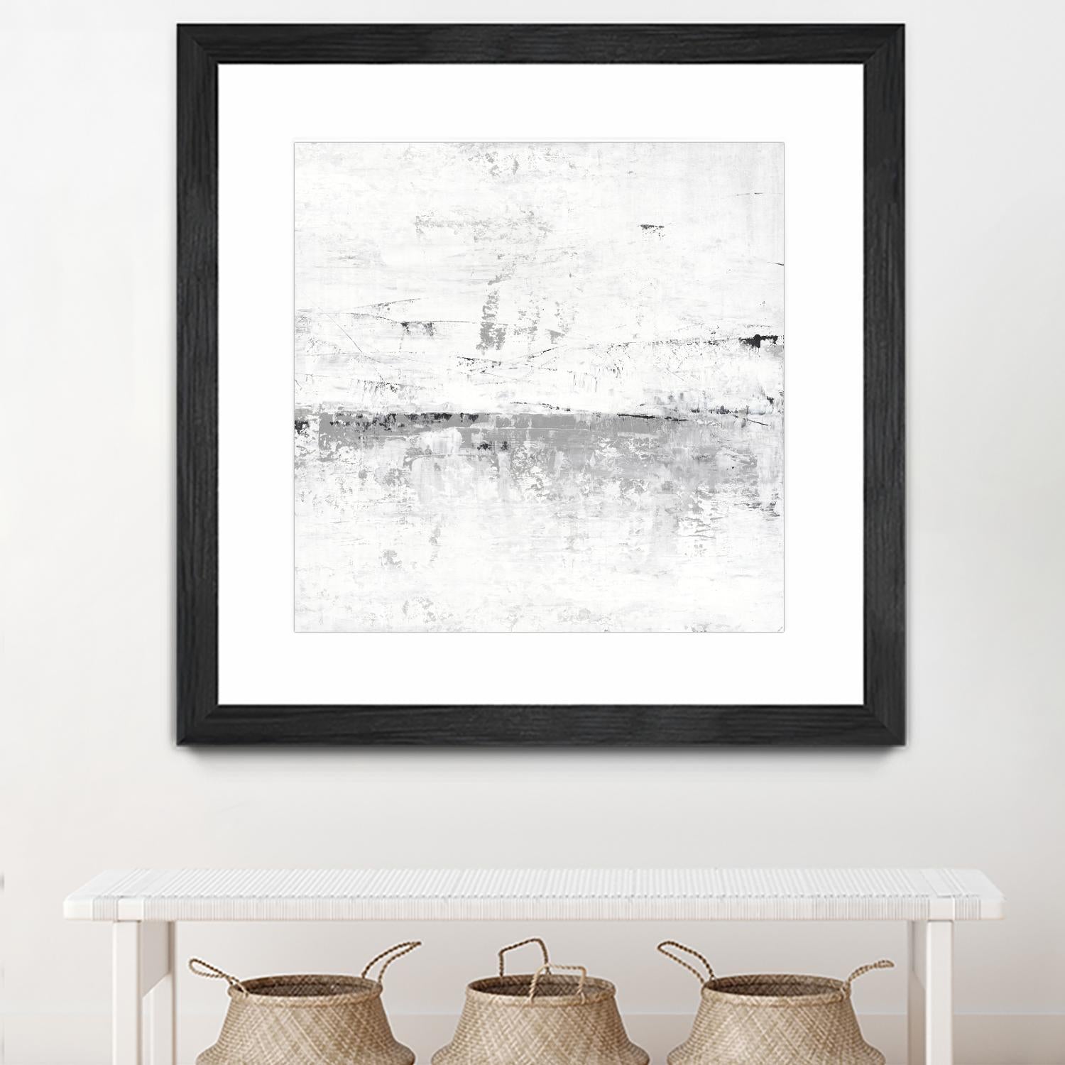 Blizzard II by PI Studio on GIANT ART - grey abstract