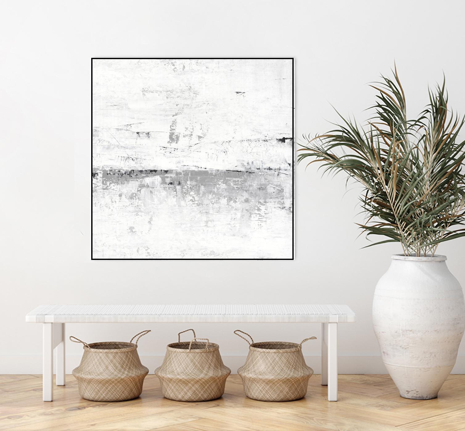 Blizzard II by PI Studio on GIANT ART - grey abstract