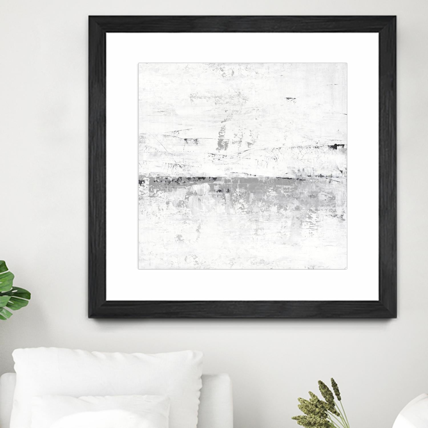 Blizzard II by PI Studio on GIANT ART - grey abstract