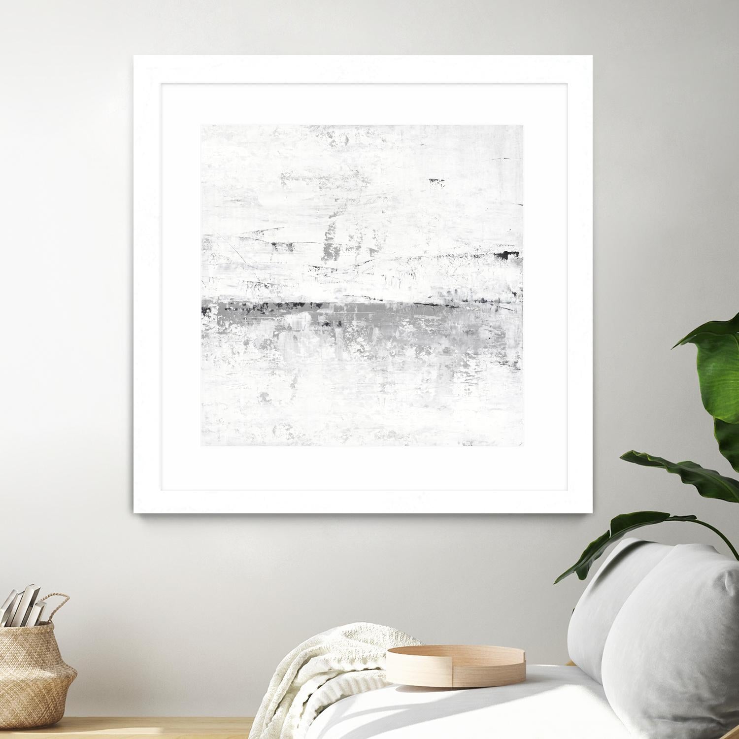 Blizzard II by PI Studio on GIANT ART - grey abstract