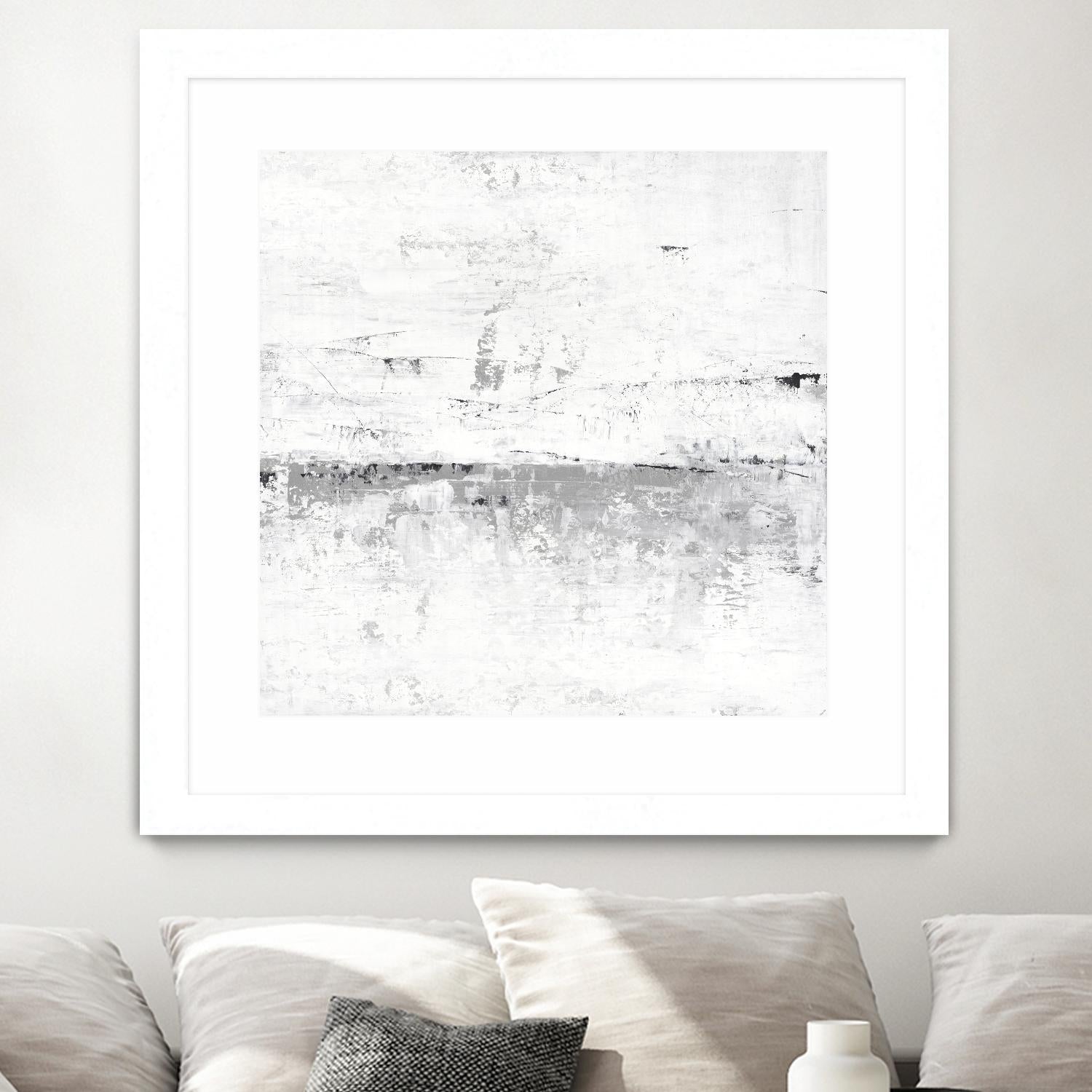 Blizzard II by PI Studio on GIANT ART - grey abstract