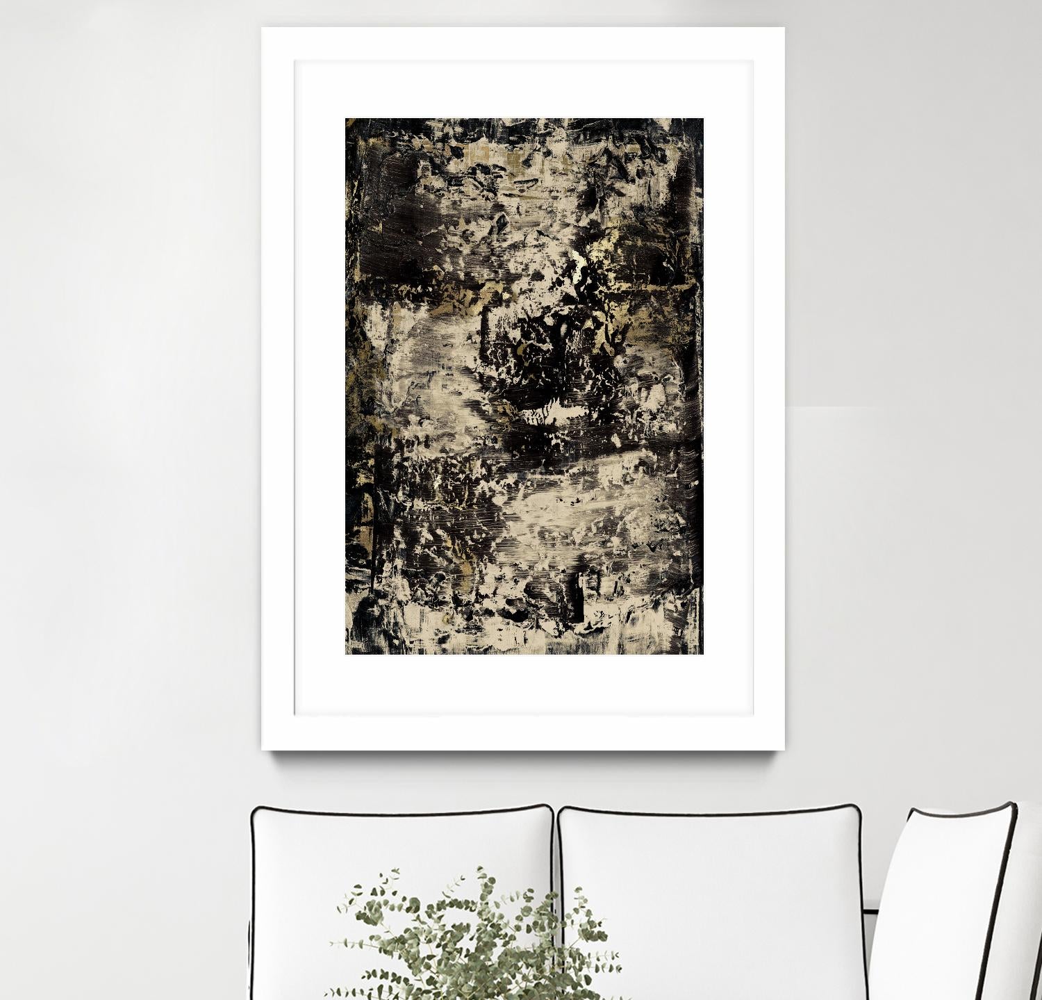 Slash II by PI Studio on GIANT ART - brown abstract