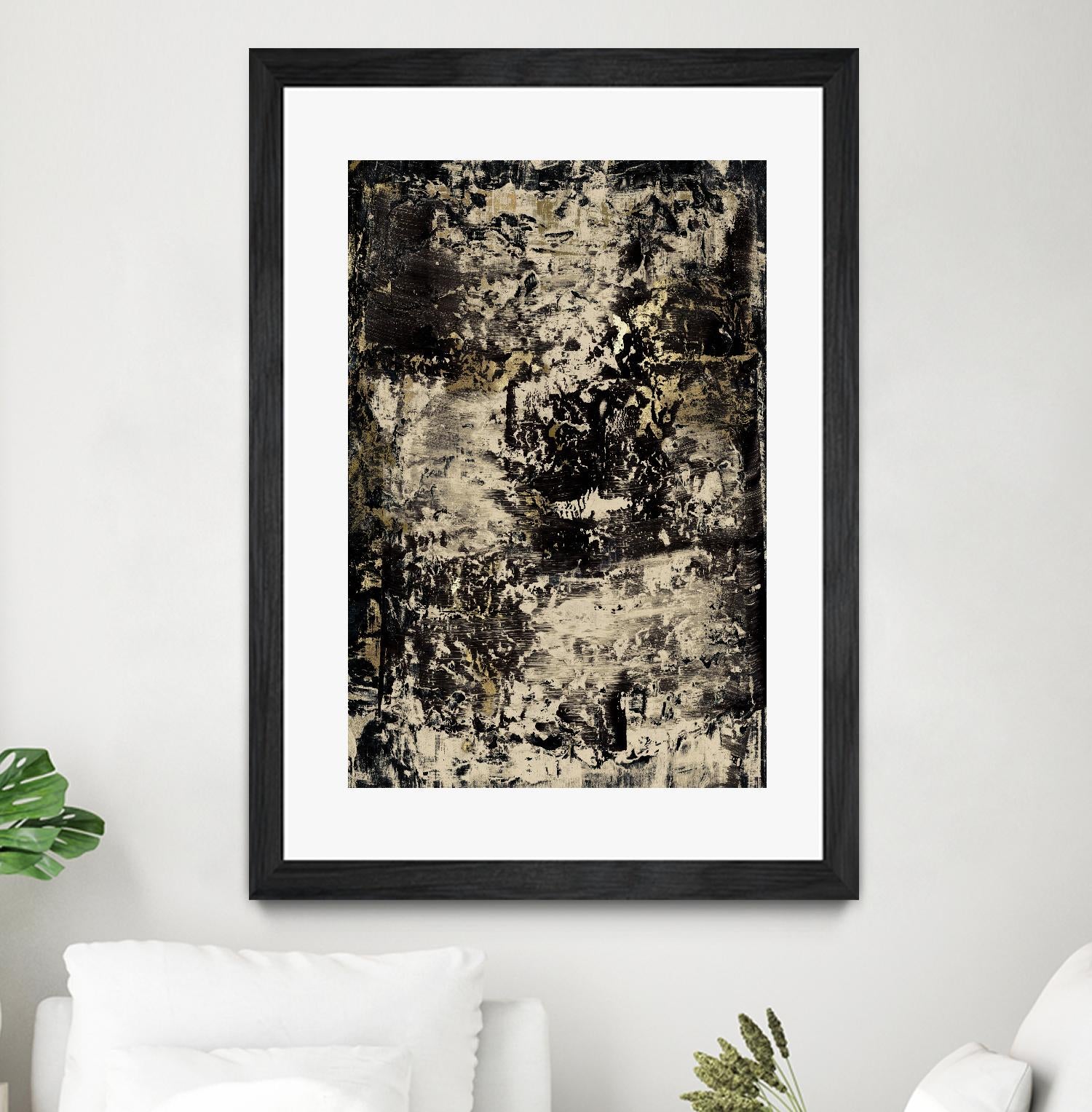 Slash II by PI Studio on GIANT ART - brown abstract