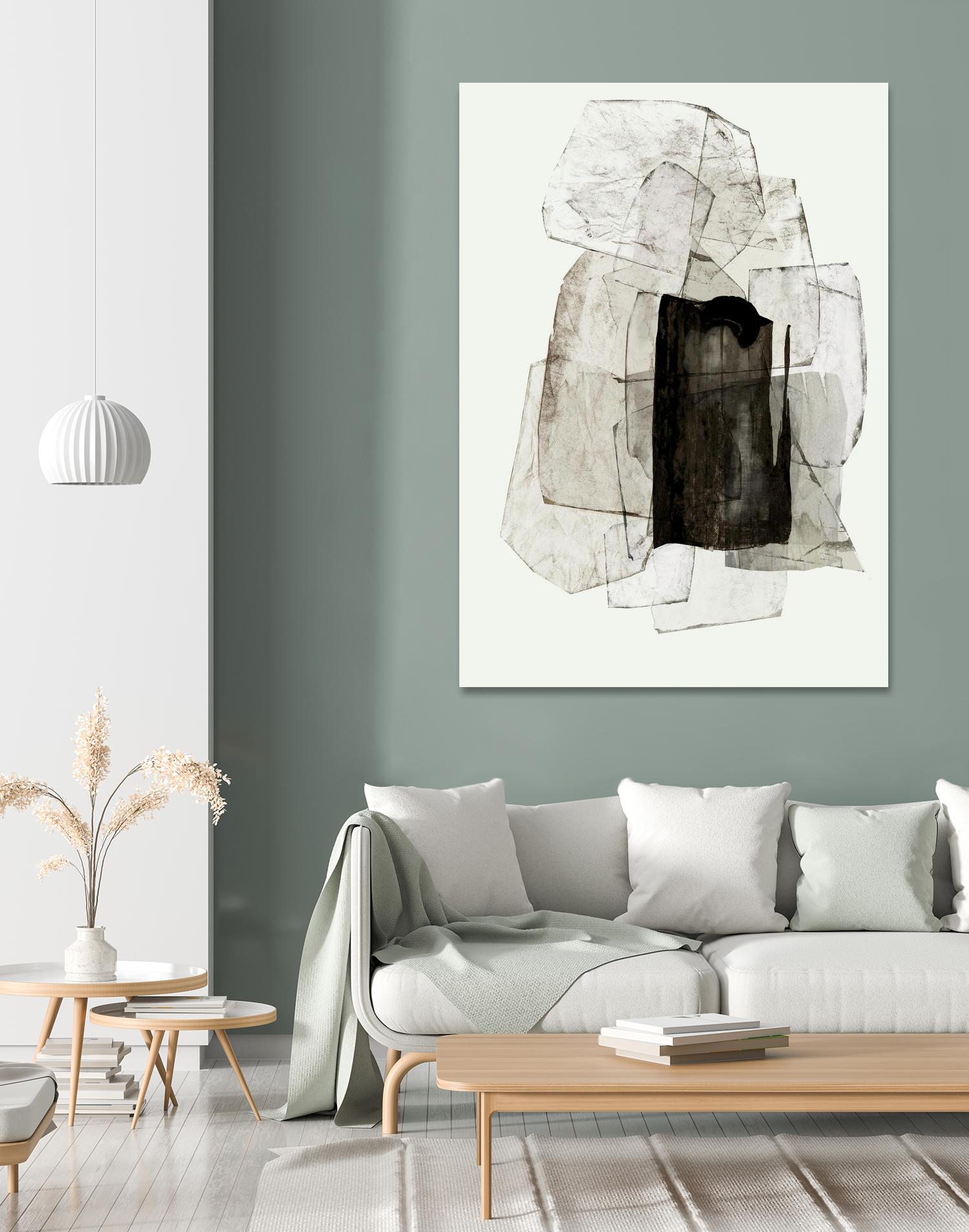 Blotting Ink II by PI  Studio on GIANT ART - black shapes shape