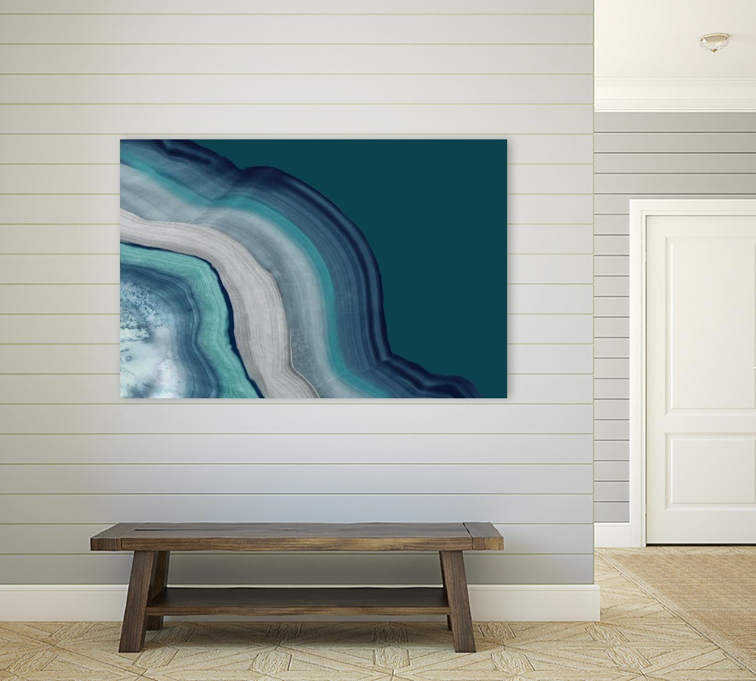 Agate Deep Blue Sea by PI Studio on GIANT ART - abstract