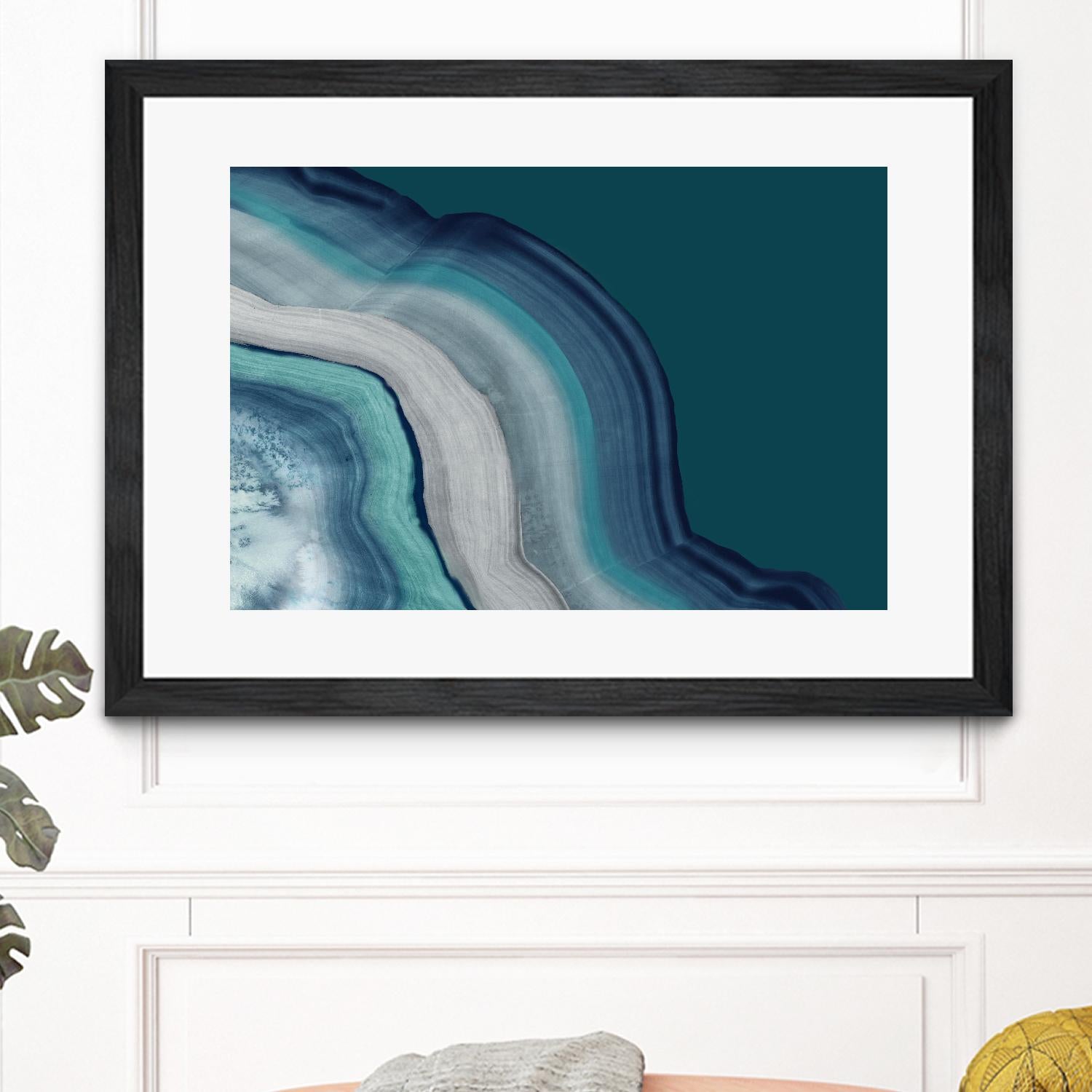 Agate Deep Blue Sea by PI Studio on GIANT ART - abstract