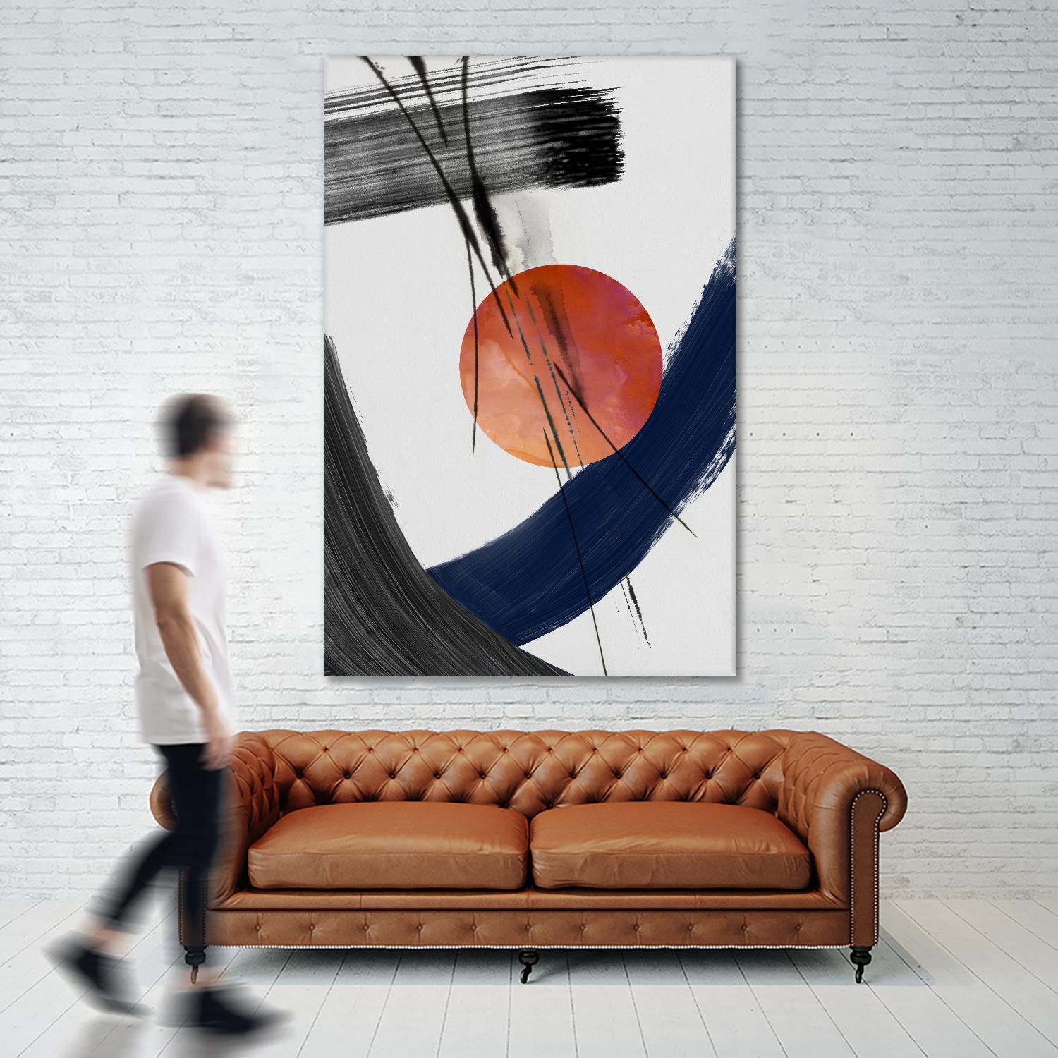 Red Sun Over Paradise I by PI Studio on GIANT ART - abstract