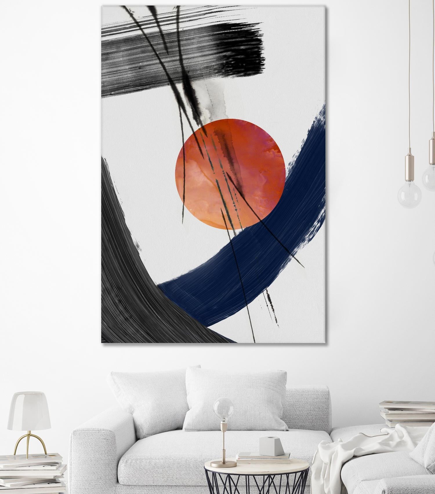 Red Sun Over Paradise I by PI Studio on GIANT ART - abstract
