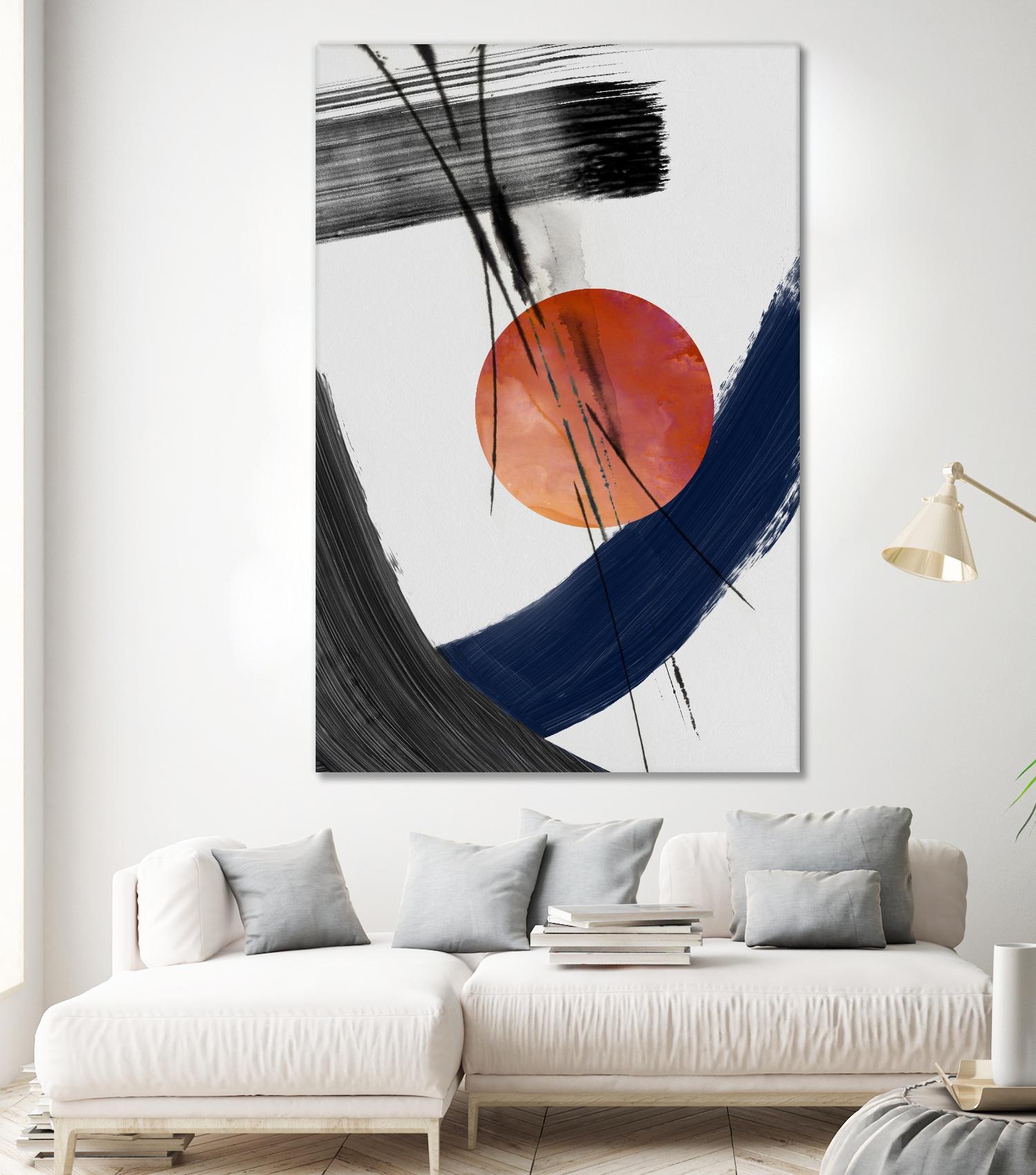 Red Sun Over Paradise I by PI Studio on GIANT ART - abstract