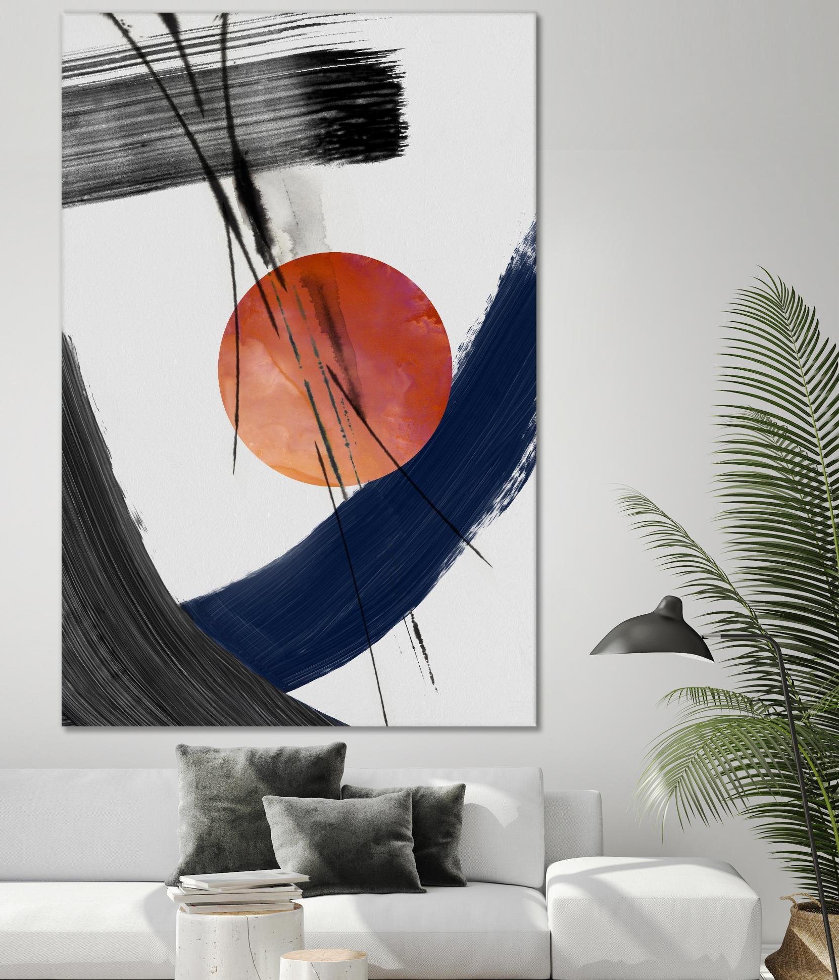 Red Sun Over Paradise I by PI Studio on GIANT ART - abstract