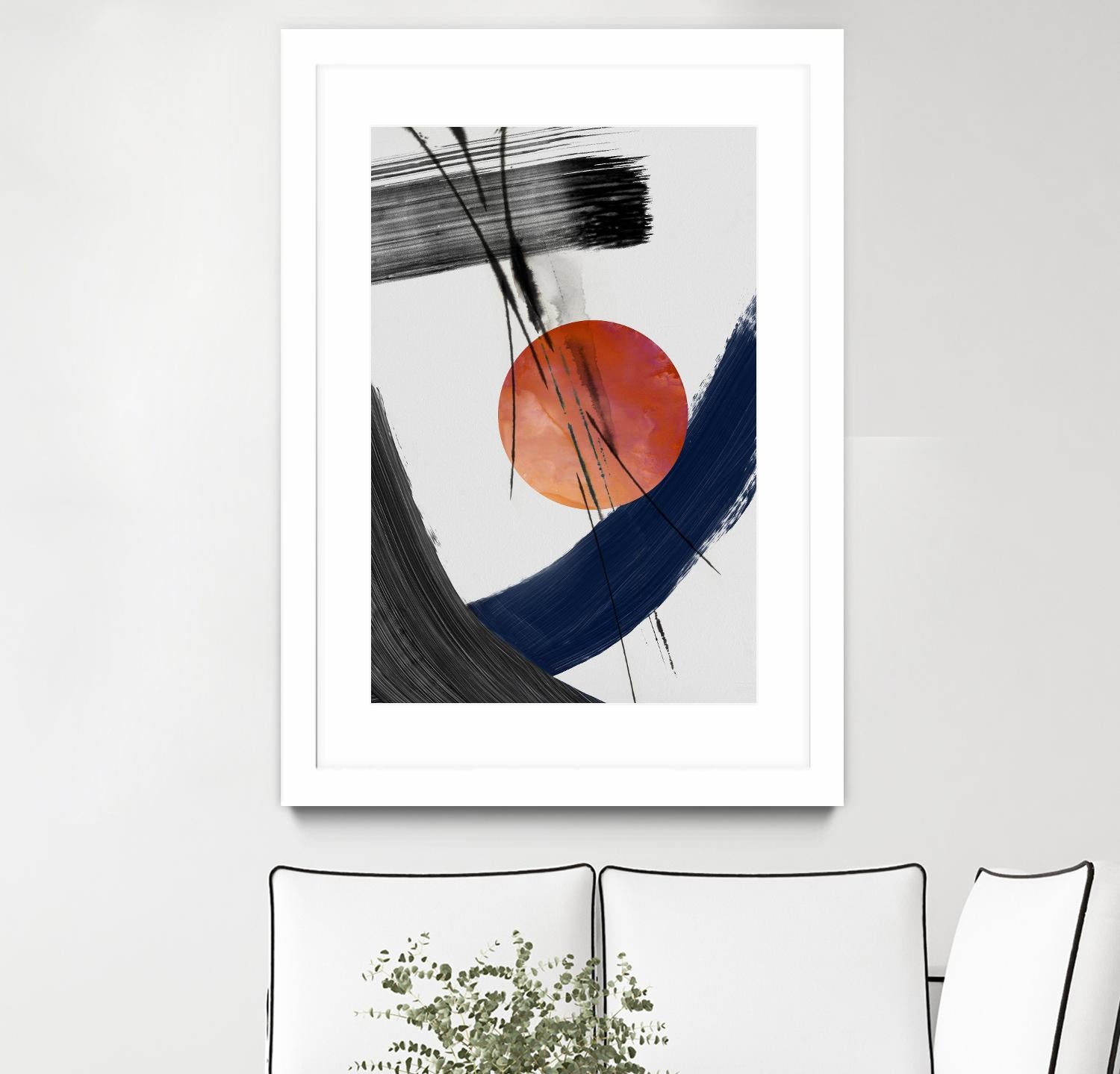 Red Sun Over Paradise I by PI Studio on GIANT ART - abstract