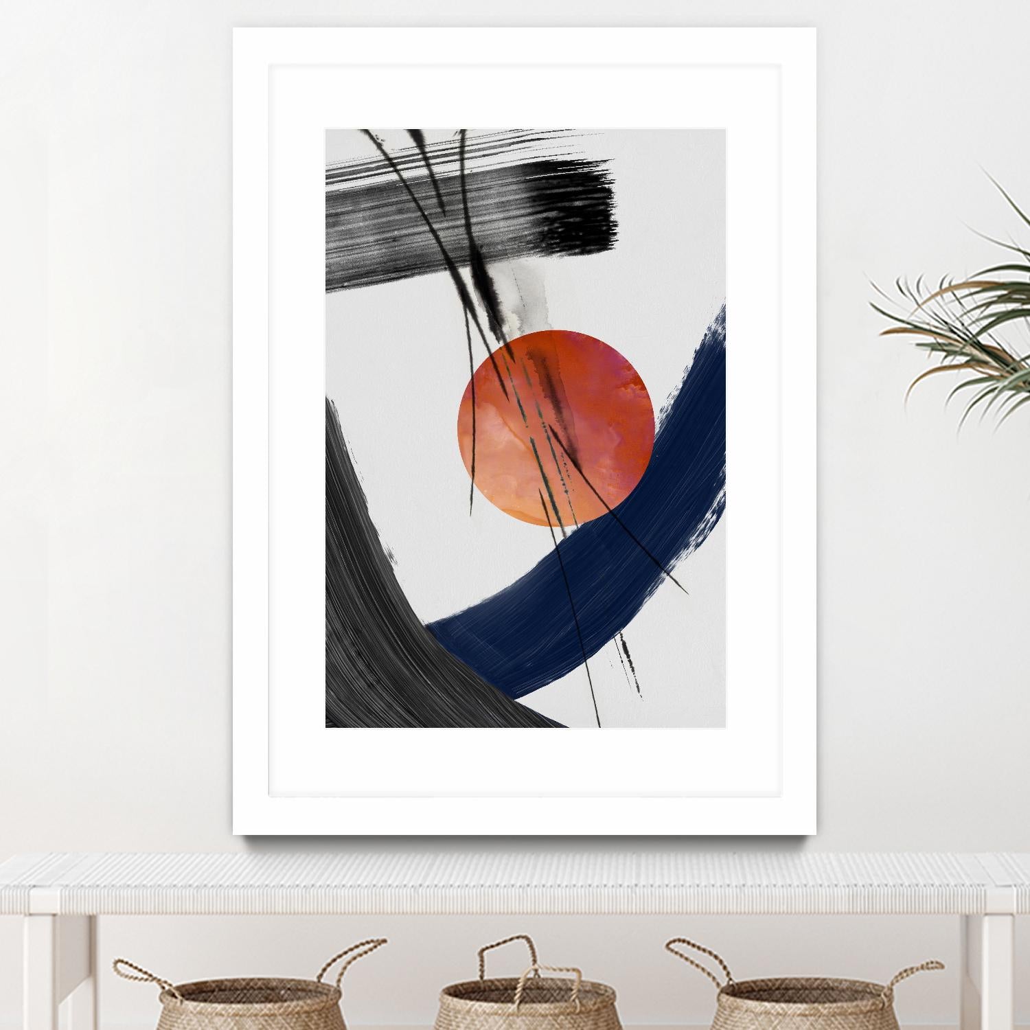 Red Sun Over Paradise I by PI Studio on GIANT ART - abstract