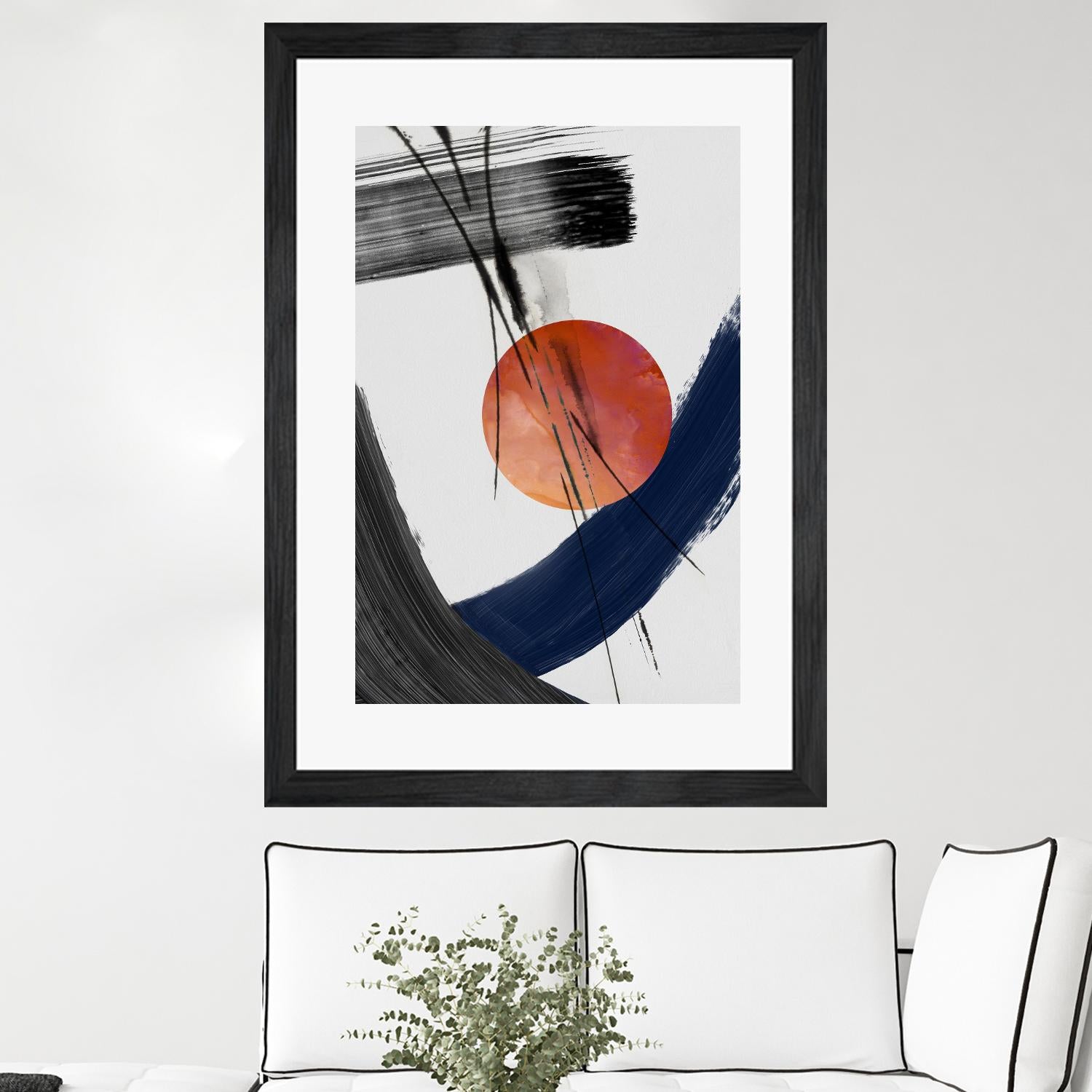 Red Sun Over Paradise I by PI Studio on GIANT ART - abstract