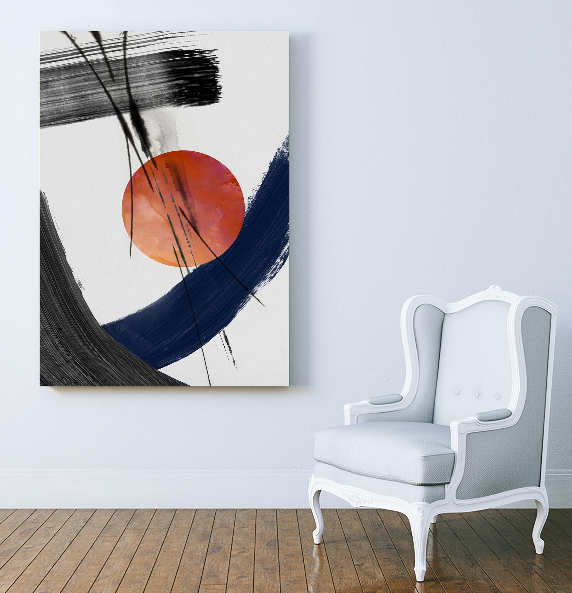 Red Sun Over Paradise I by PI Studio on GIANT ART - abstract