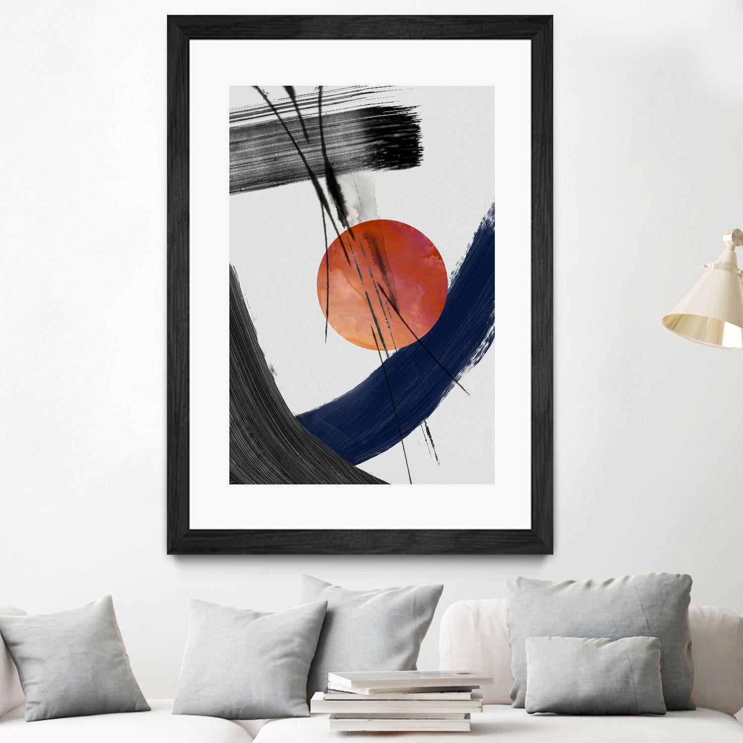 Red Sun Over Paradise I by PI Studio on GIANT ART - abstract