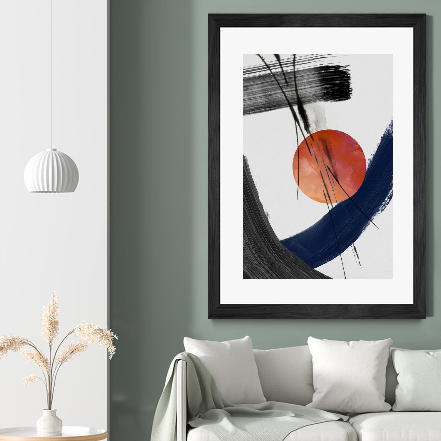 Red Sun Over Paradise I by PI Studio on GIANT ART - abstract