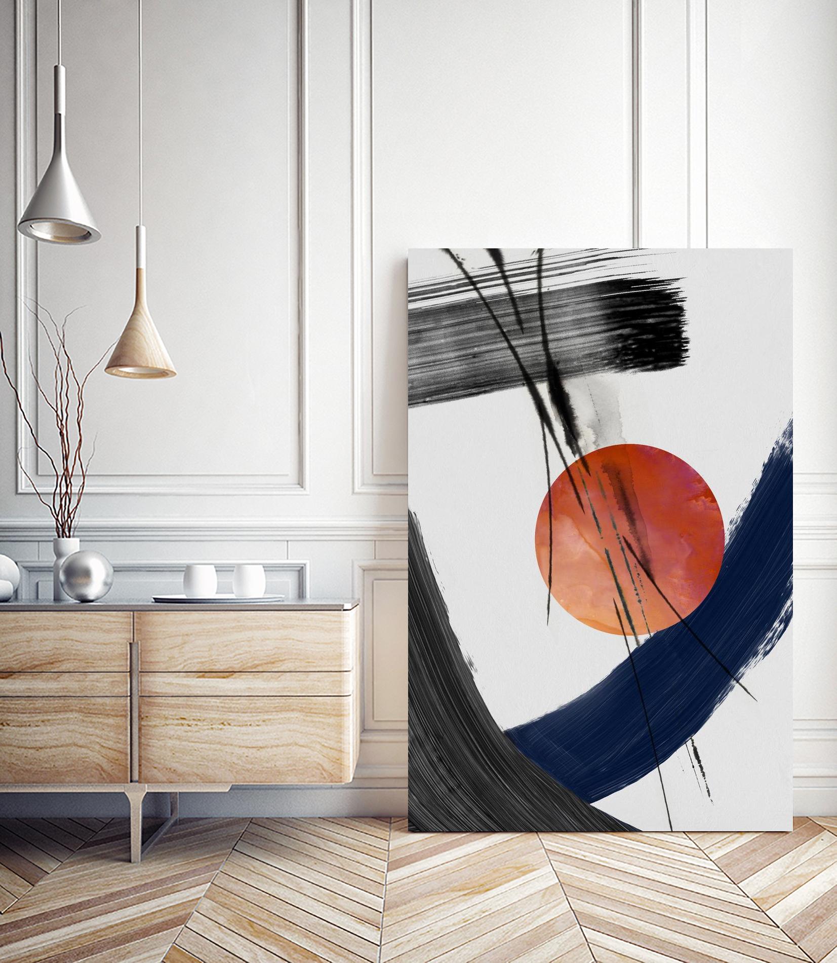 Red Sun Over Paradise I by PI Studio on GIANT ART - abstract