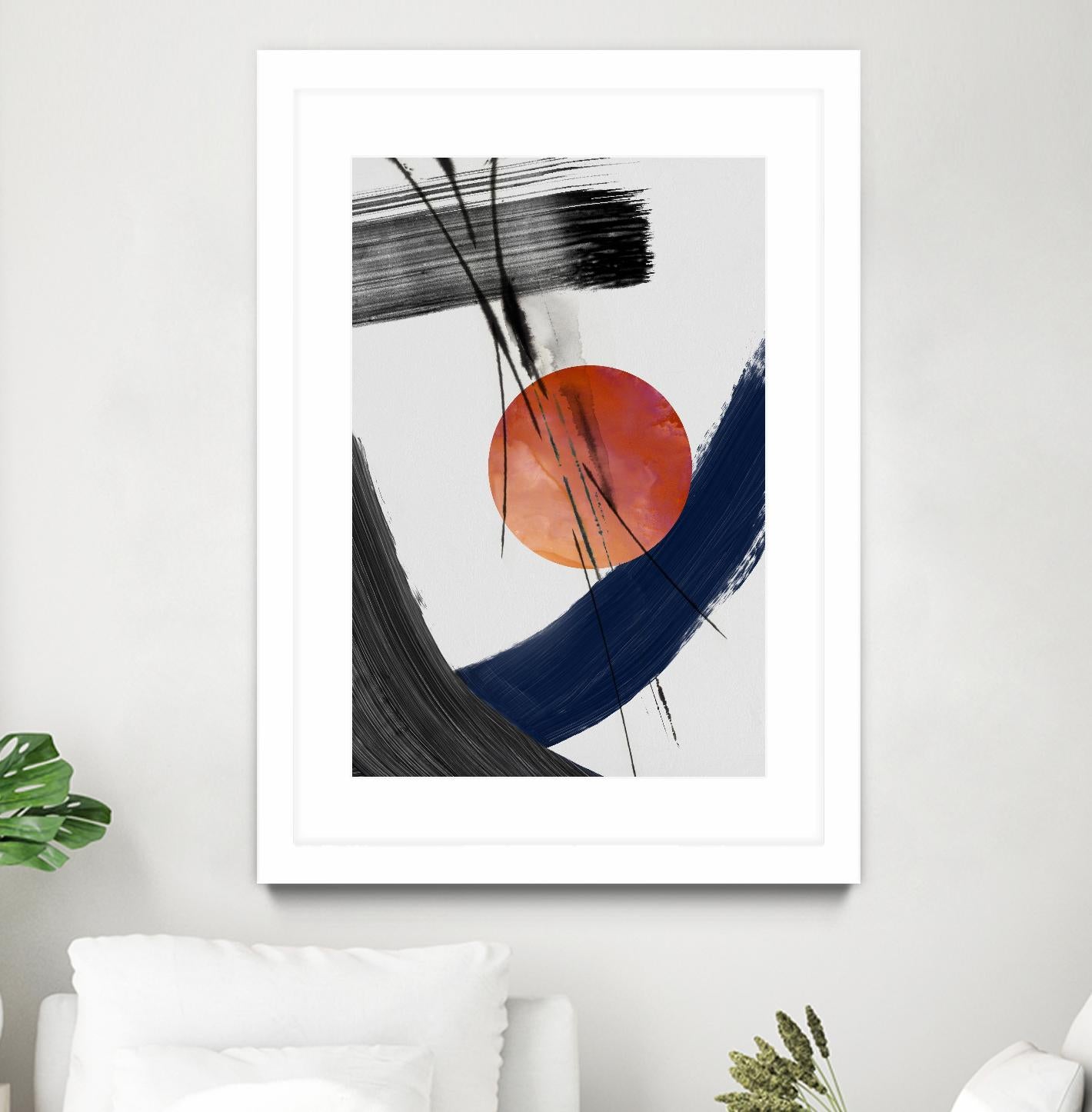 Red Sun Over Paradise I by PI Studio on GIANT ART - abstract