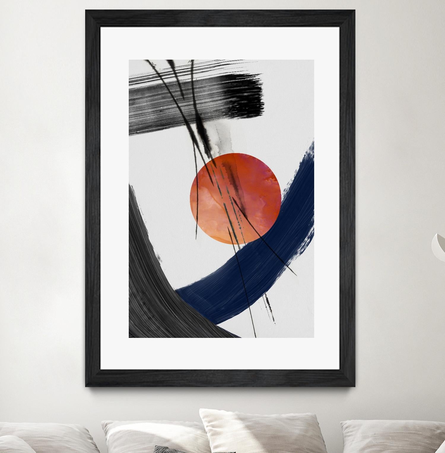 Red Sun Over Paradise I by PI Studio on GIANT ART - abstract