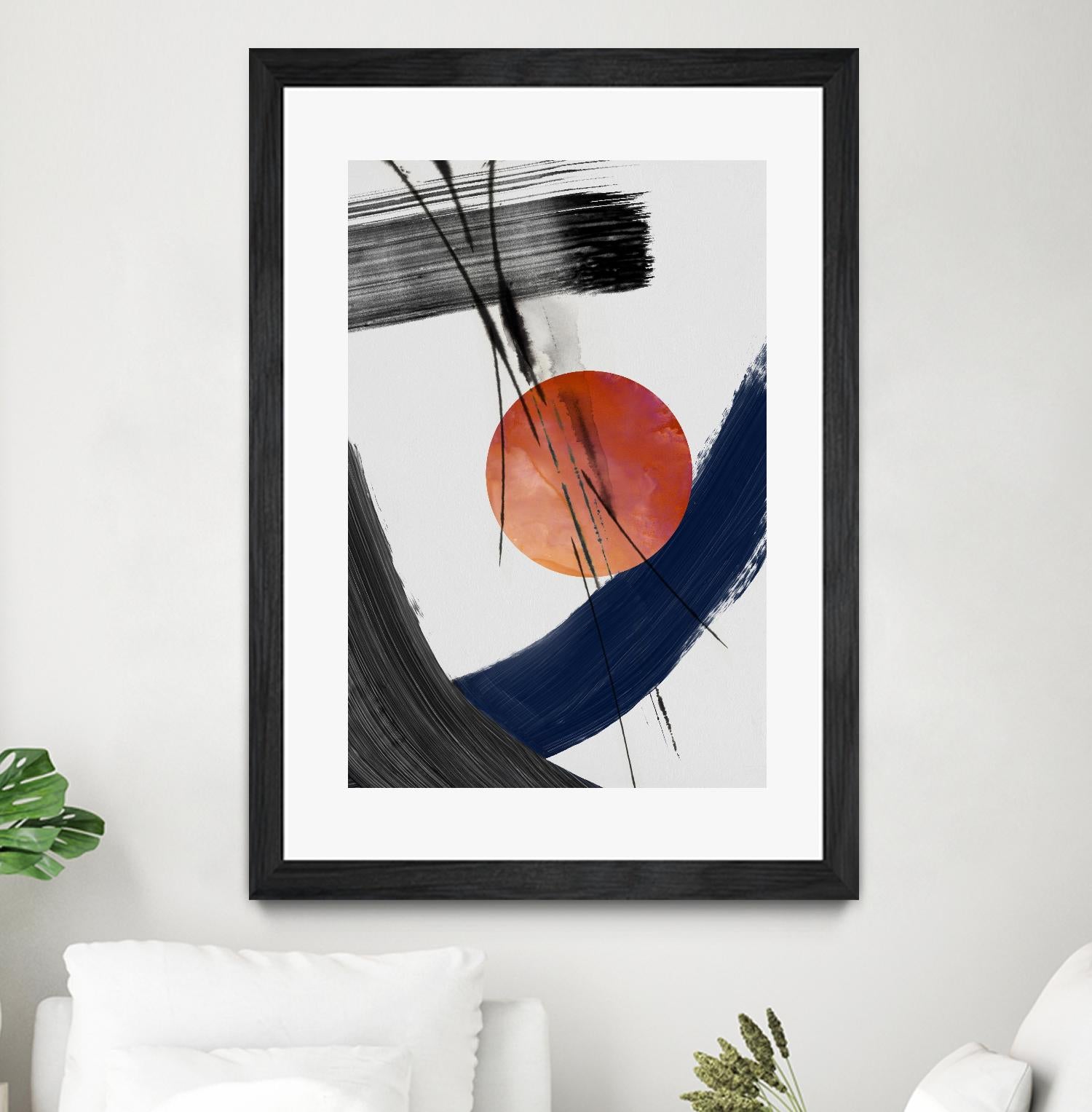 Red Sun Over Paradise I by PI Studio on GIANT ART - abstract