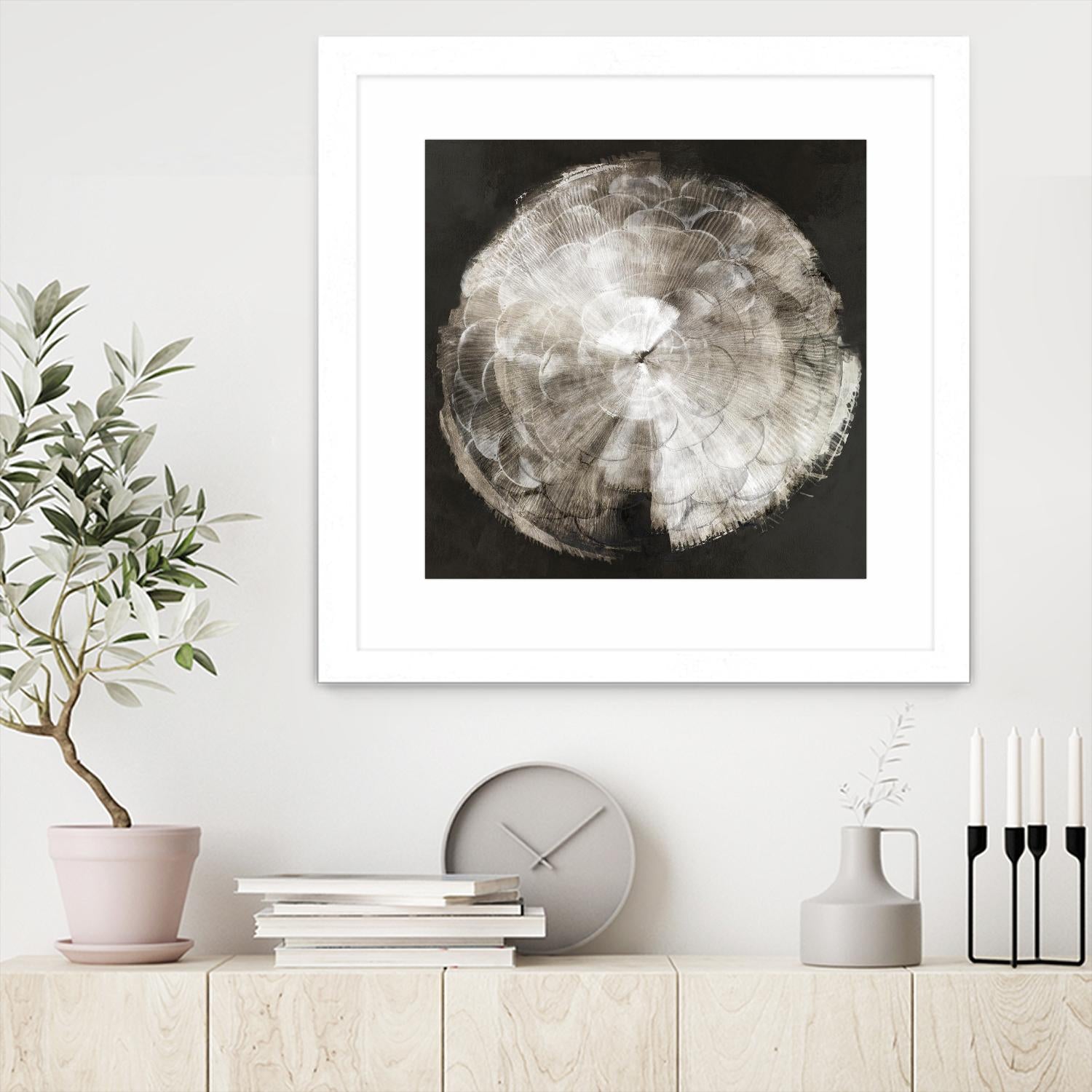 Touch of Darkened Silver by PI Studio on GIANT ART - abstract