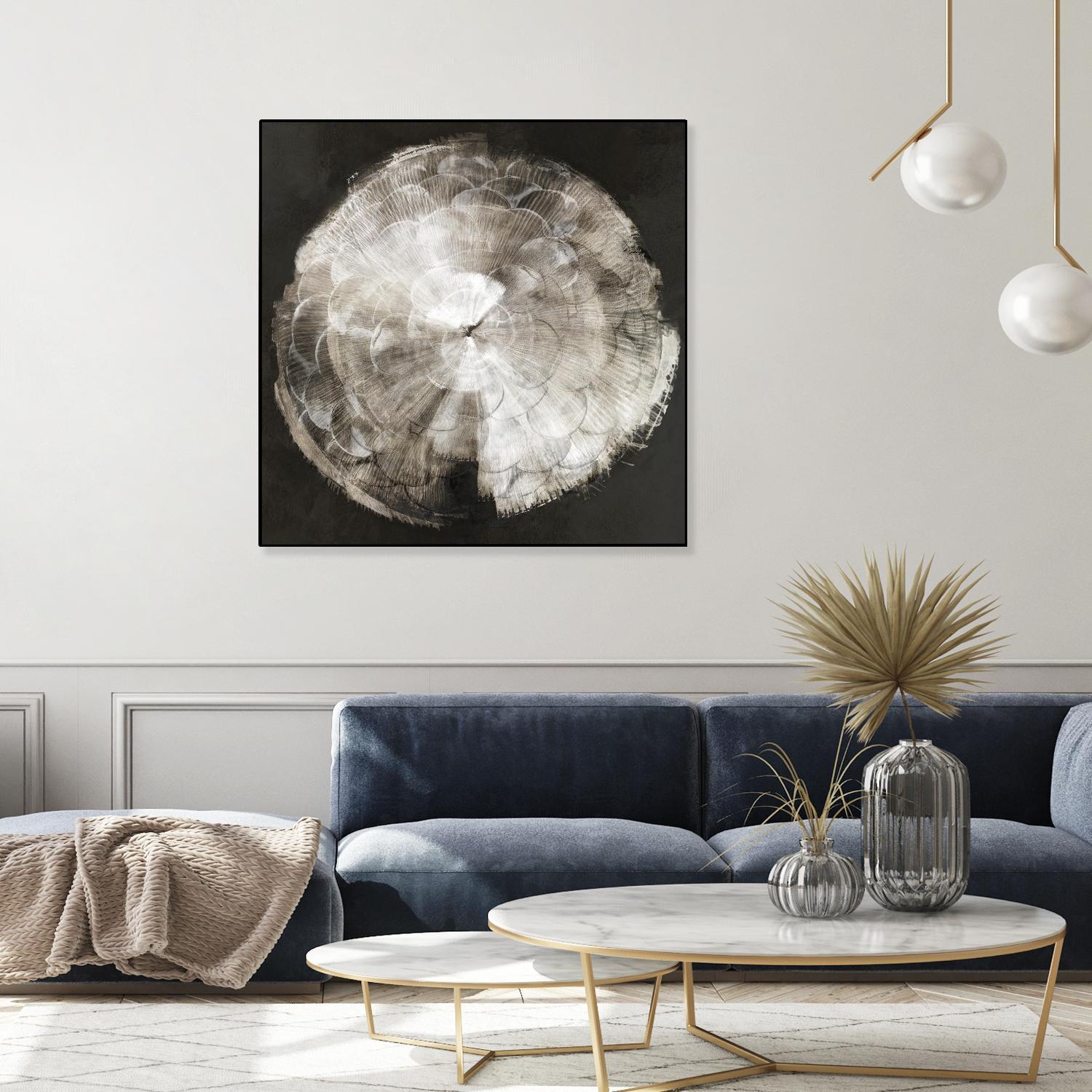 Touch of Darkened Silver by PI Studio on GIANT ART - abstract