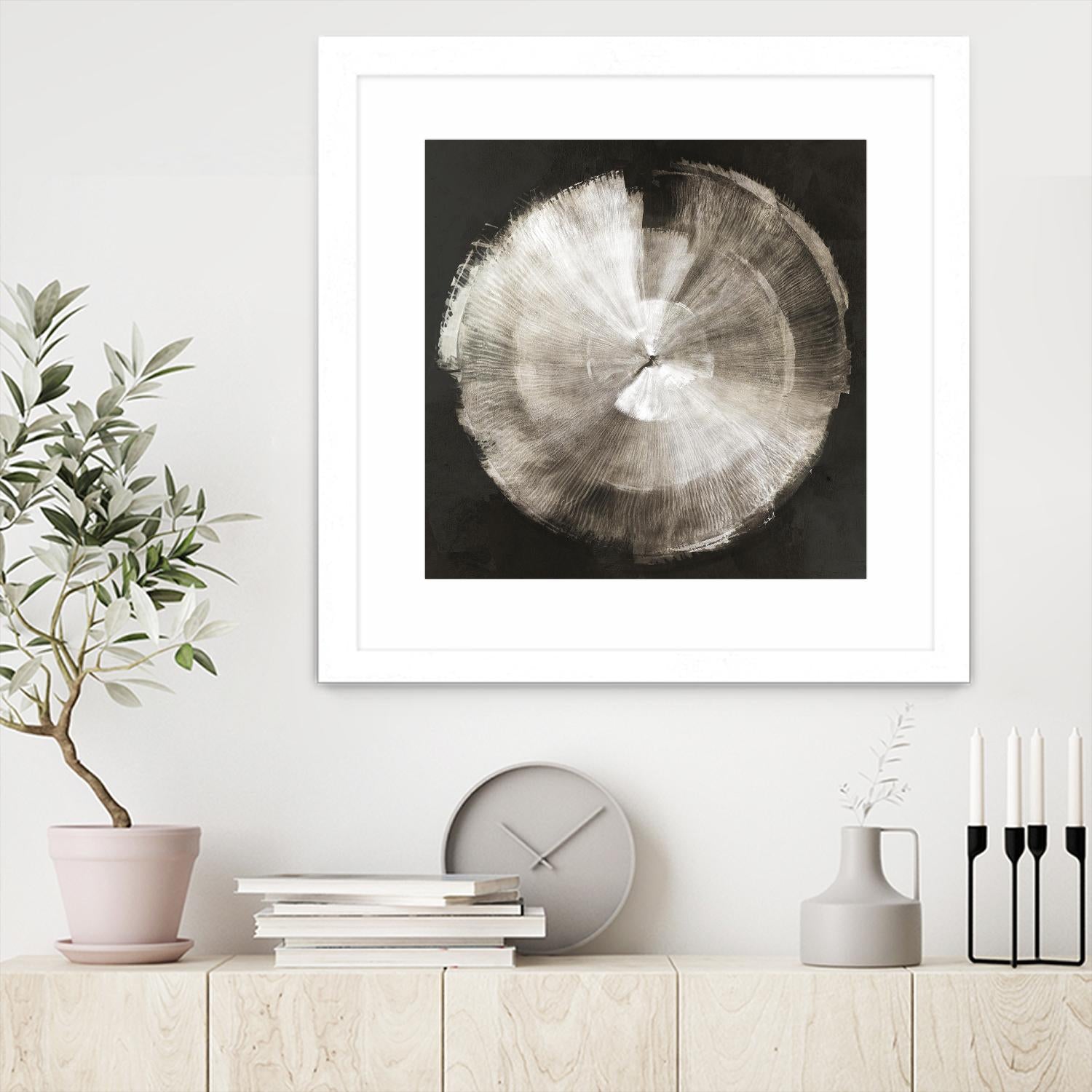 Touch of Silver by PI Studio on GIANT ART - abstract