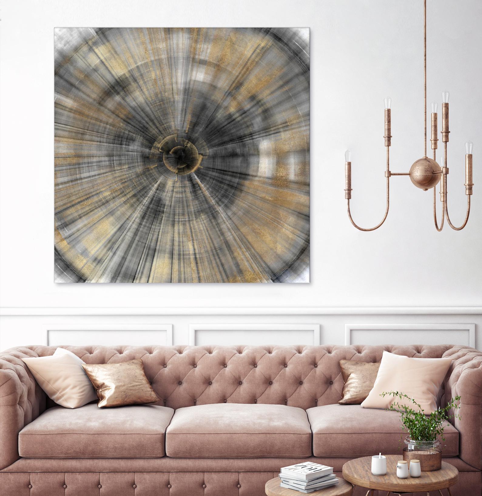 Golden Rays by PI Studio on GIANT ART - abstract