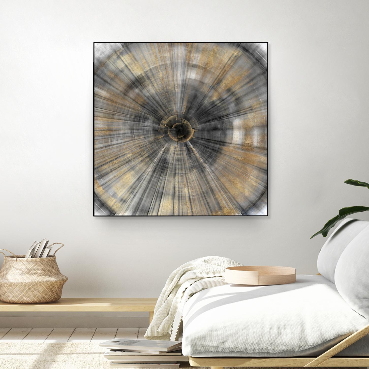 Golden Rays by PI Studio on GIANT ART - abstract