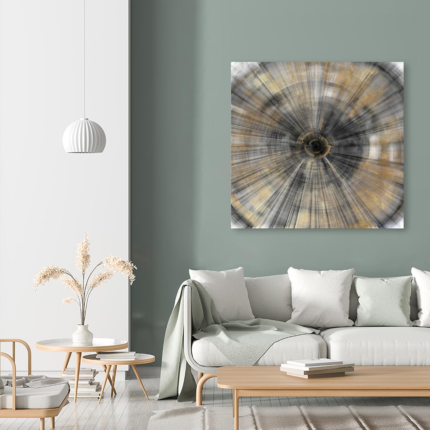 Golden Rays by PI Studio on GIANT ART - abstract