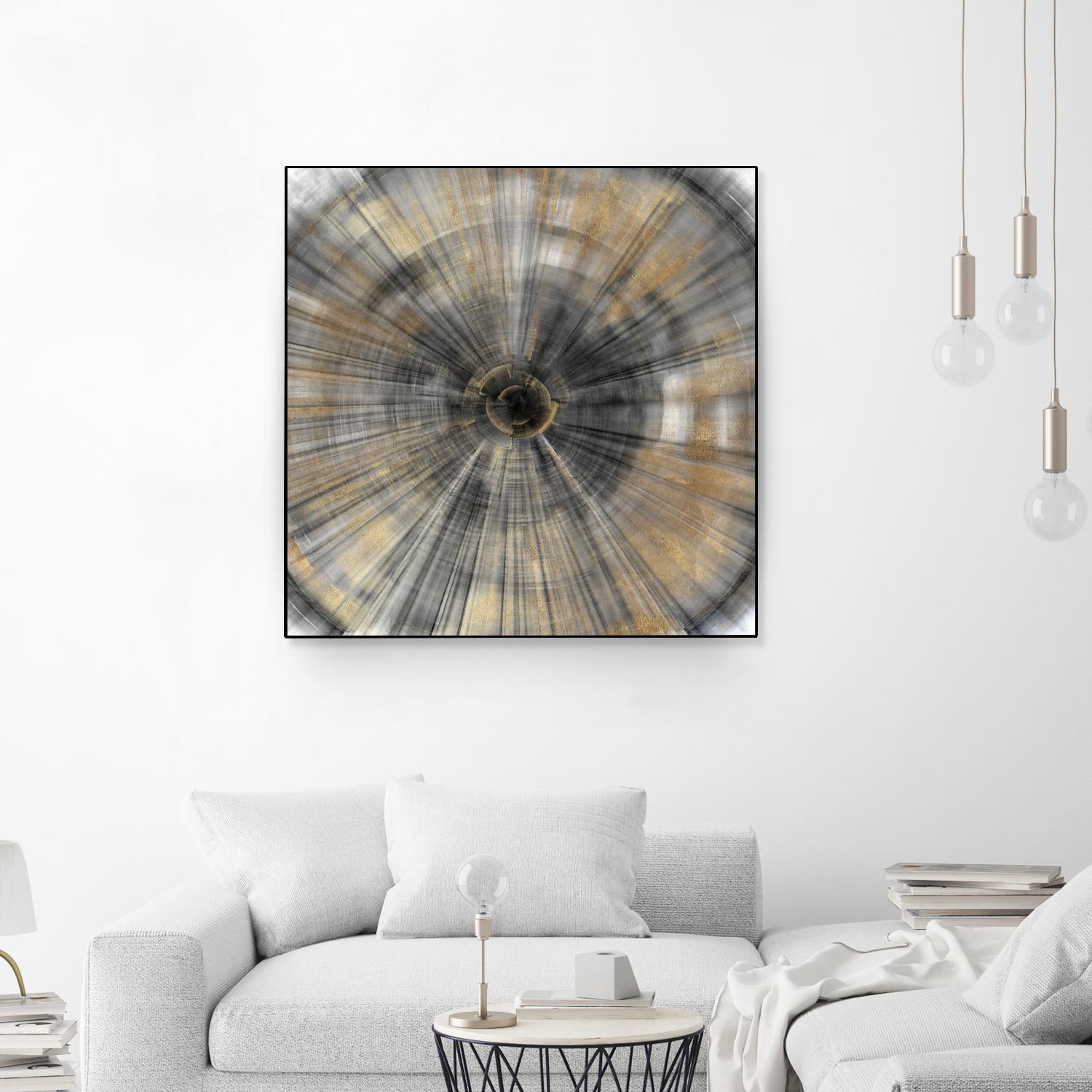 Golden Rays by PI Studio on GIANT ART - abstract