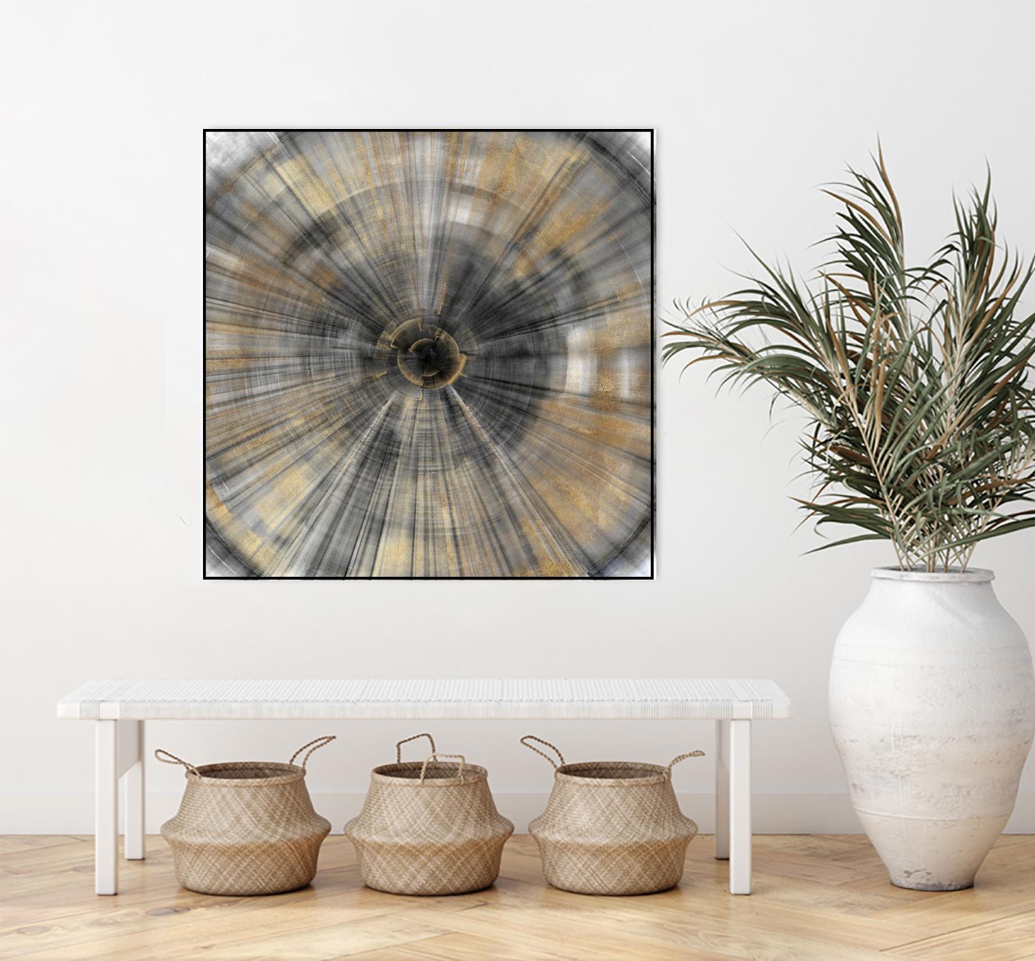 Golden Rays by PI Studio on GIANT ART - abstract