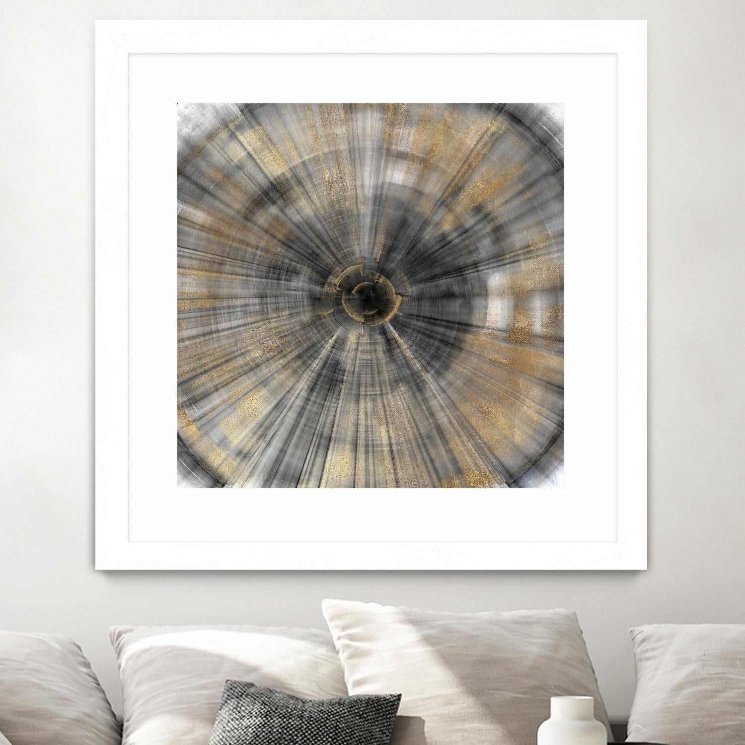 Golden Rays by PI Studio on GIANT ART - abstract
