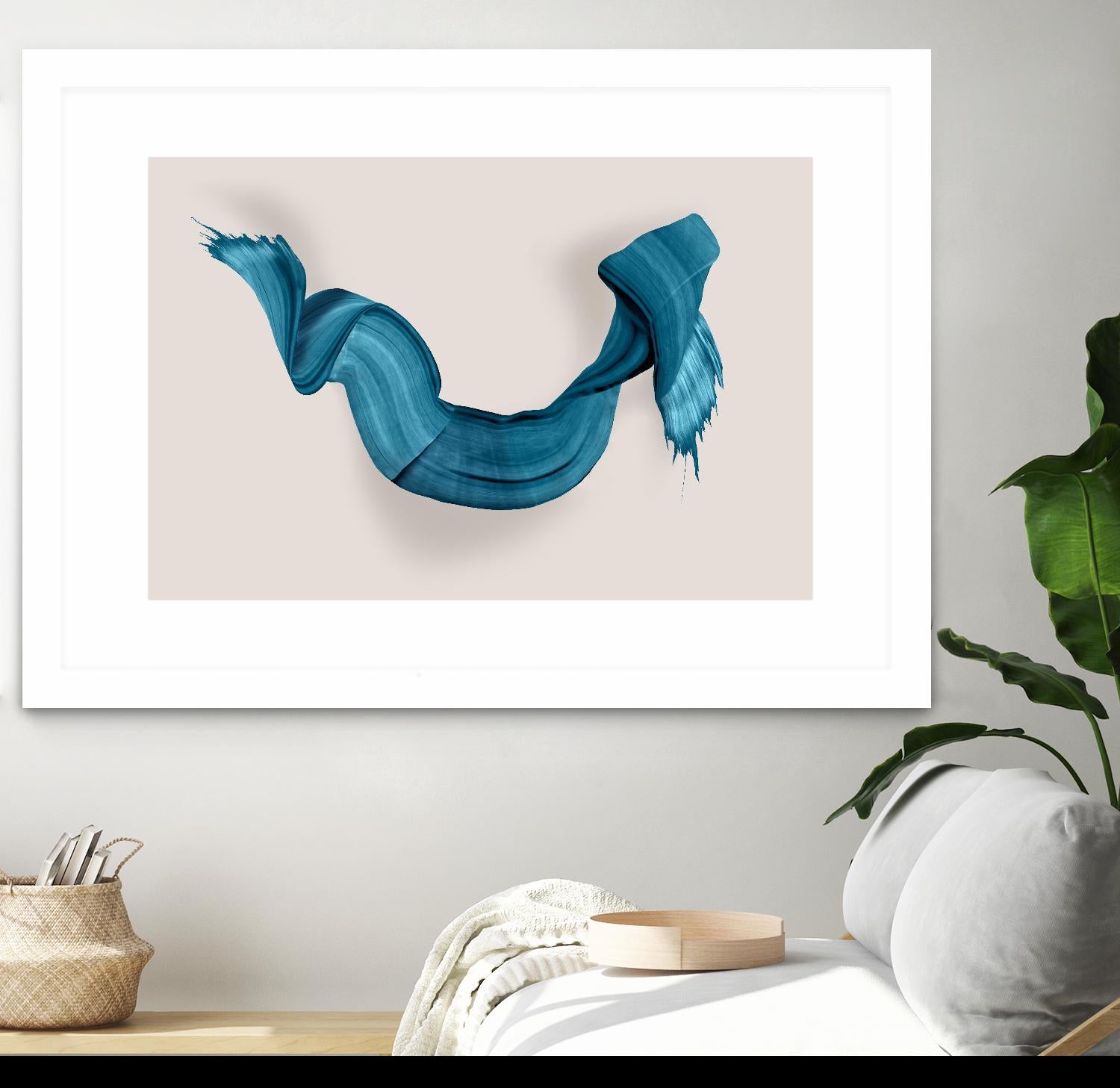 Azures Stroke by PI Studio on GIANT ART - abstract