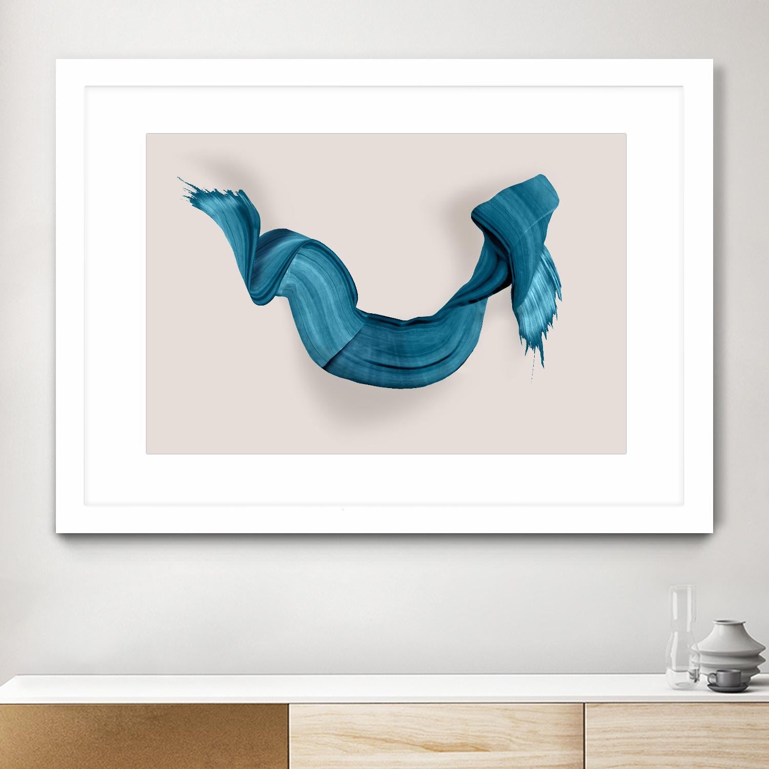 Azures Stroke by PI Studio on GIANT ART - abstract