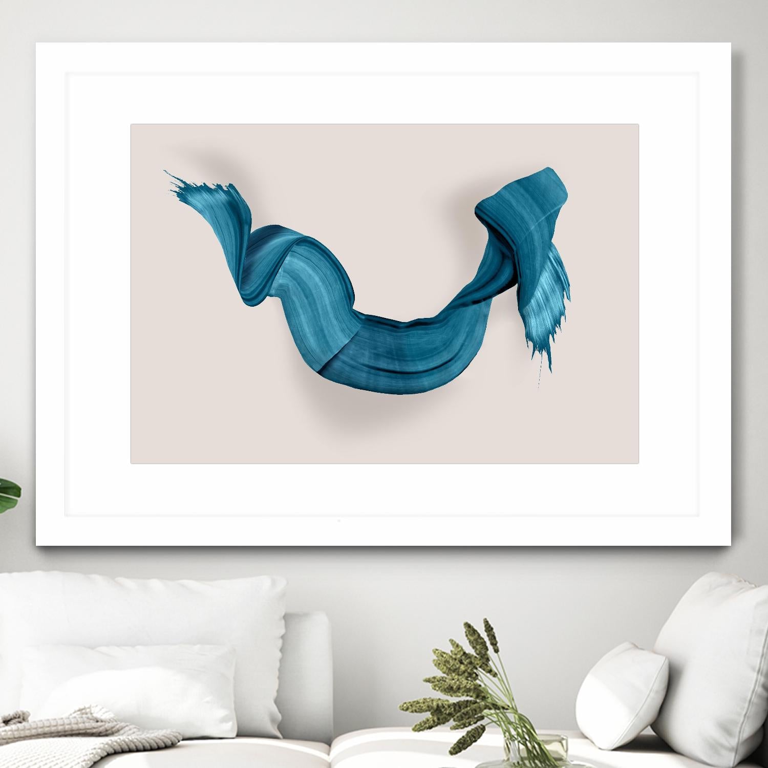 Azures Stroke by PI Studio on GIANT ART - abstract