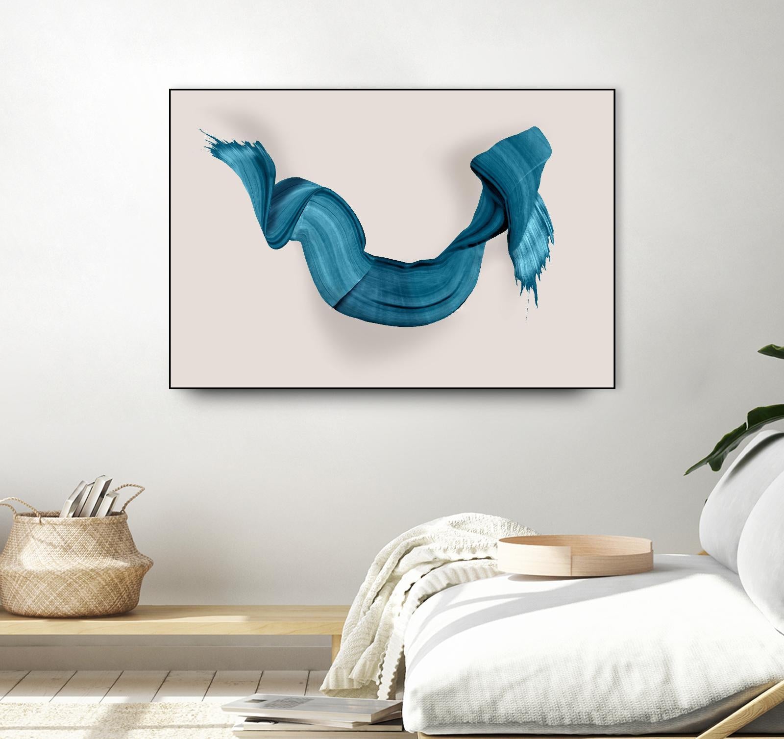 Azures Stroke by PI Studio on GIANT ART - abstract