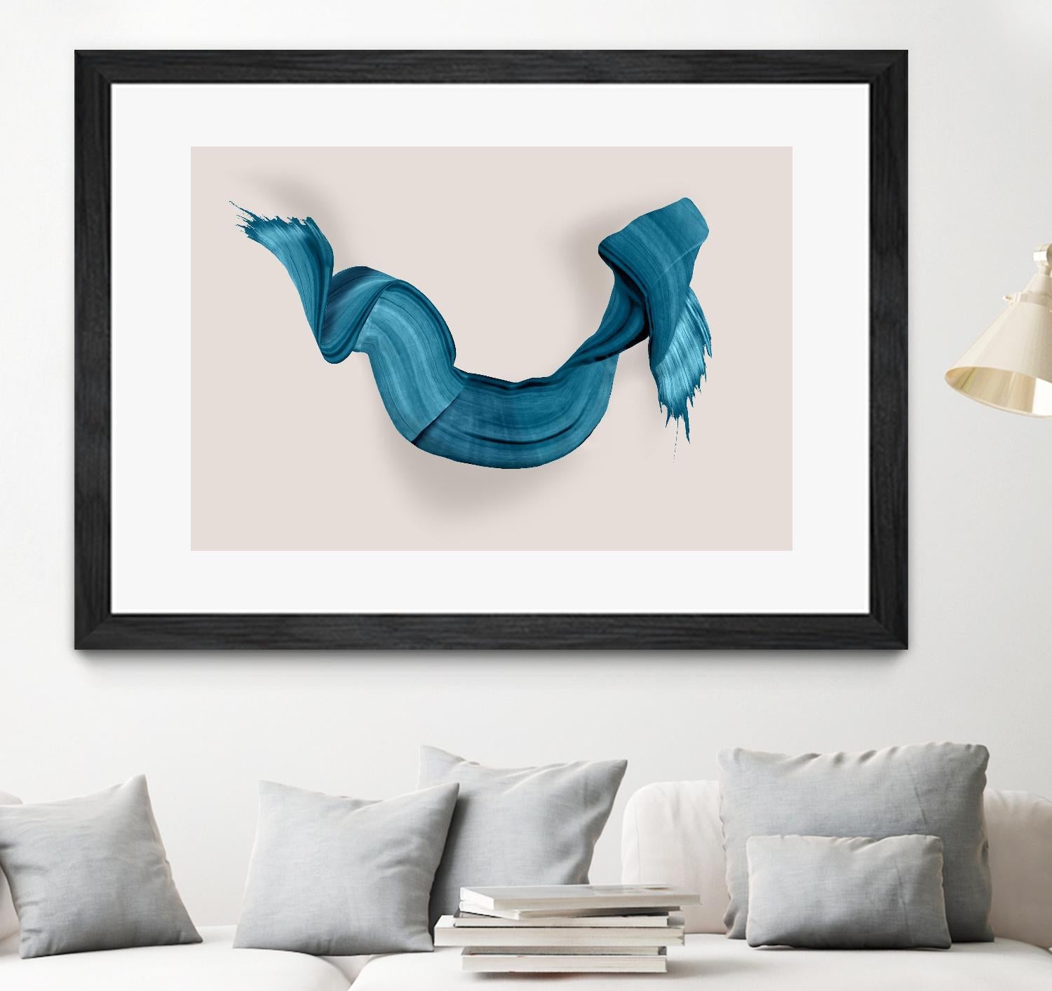 Azures Stroke by PI Studio on GIANT ART - abstract