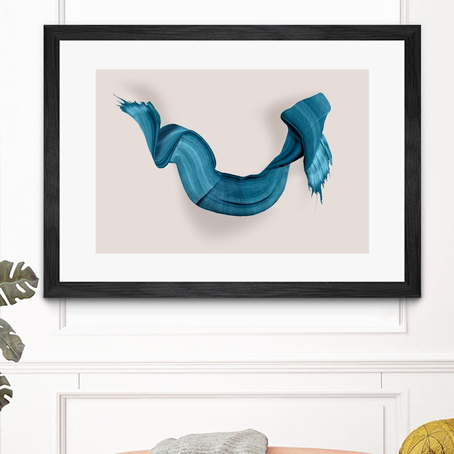 Azures Stroke by PI Studio on GIANT ART - abstract