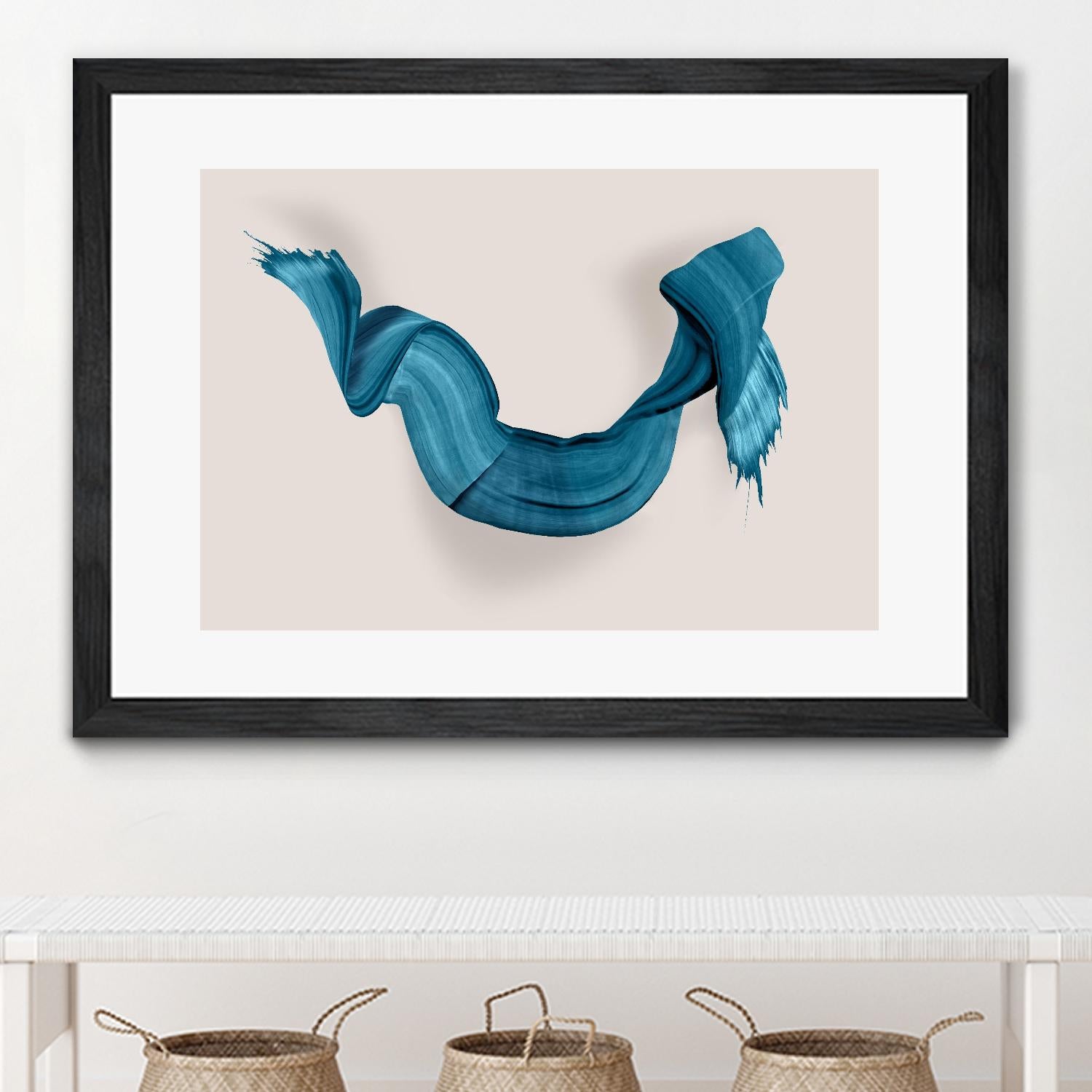 Azures Stroke by PI Studio on GIANT ART - abstract