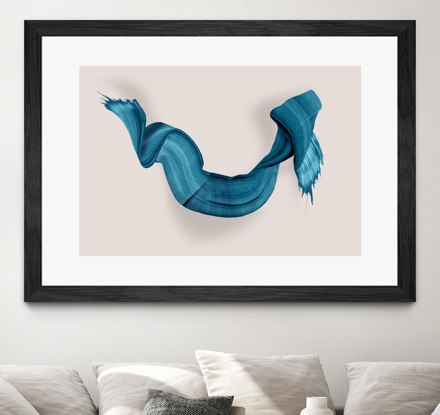 Azures Stroke by PI Studio on GIANT ART - abstract