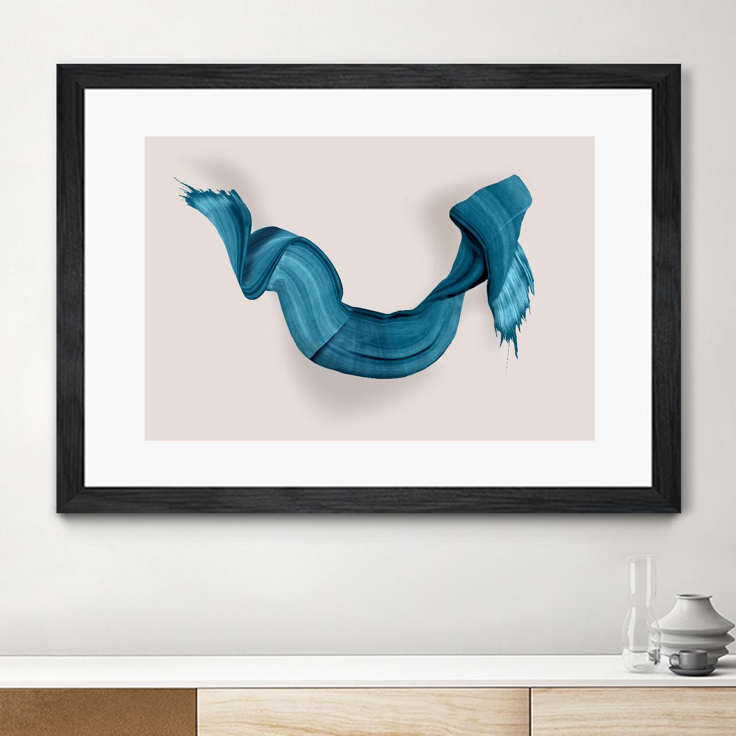 Azures Stroke by PI Studio on GIANT ART - abstract